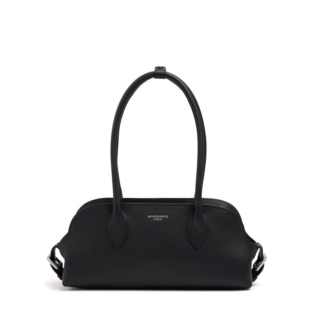 Ann Demeulemeester Ann Demeulemeester Dolly Mini Black Leather Shoulder Bag New Size ONE SIZE - 1 Thumbnail