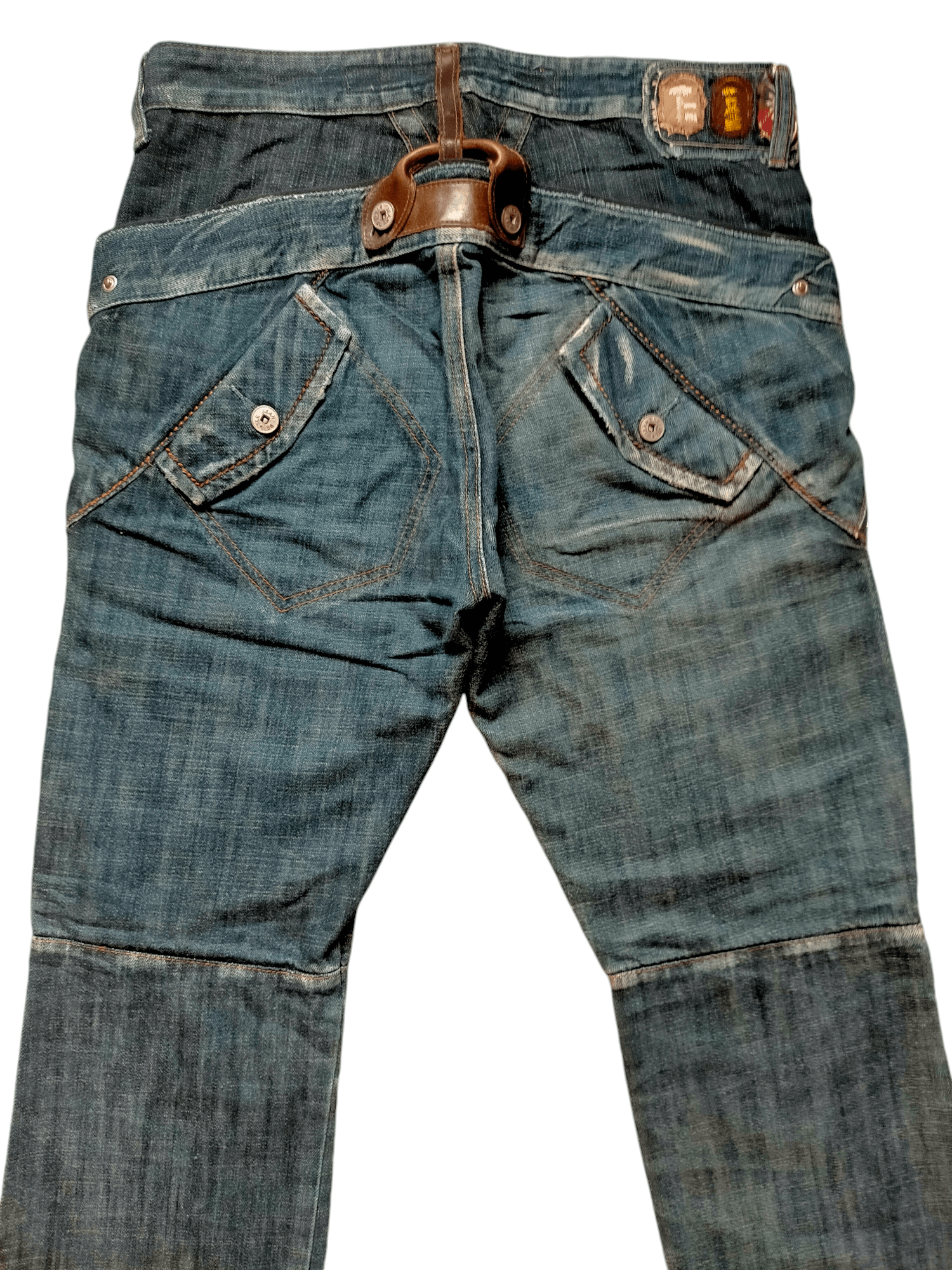 Marithe + Francois Girbaud Marithe Francois Girbaud 🔥Rare Multipocket Zipped Jeans Size US 32 / EU 48 - 1 Thumbnail