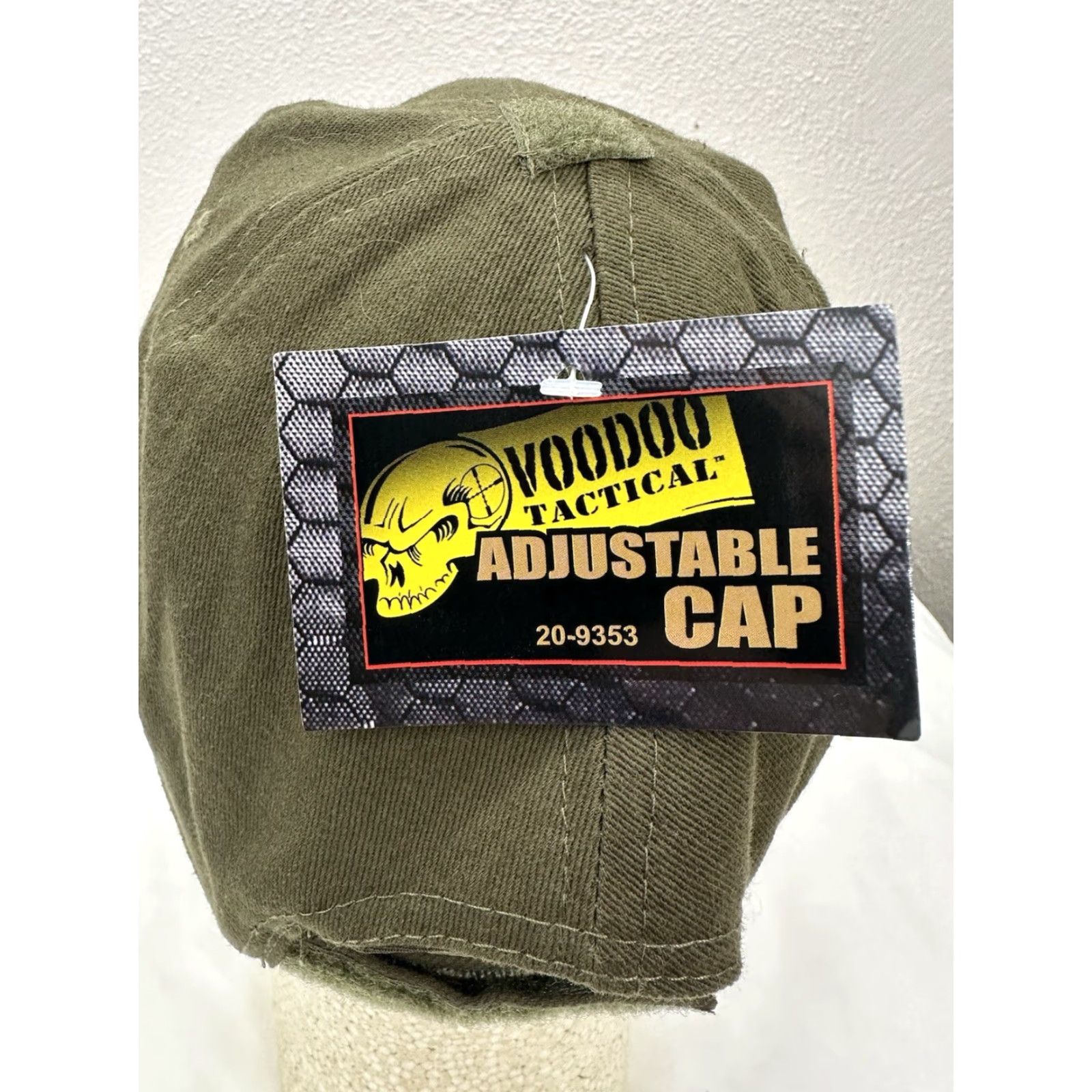 Vintage Voodoo Tactical Baseball Hat Green American Flag Embroidered Adjustable Cap Nwt Mens Baseball Cap Size ONE SIZE - 3 Thumbnail