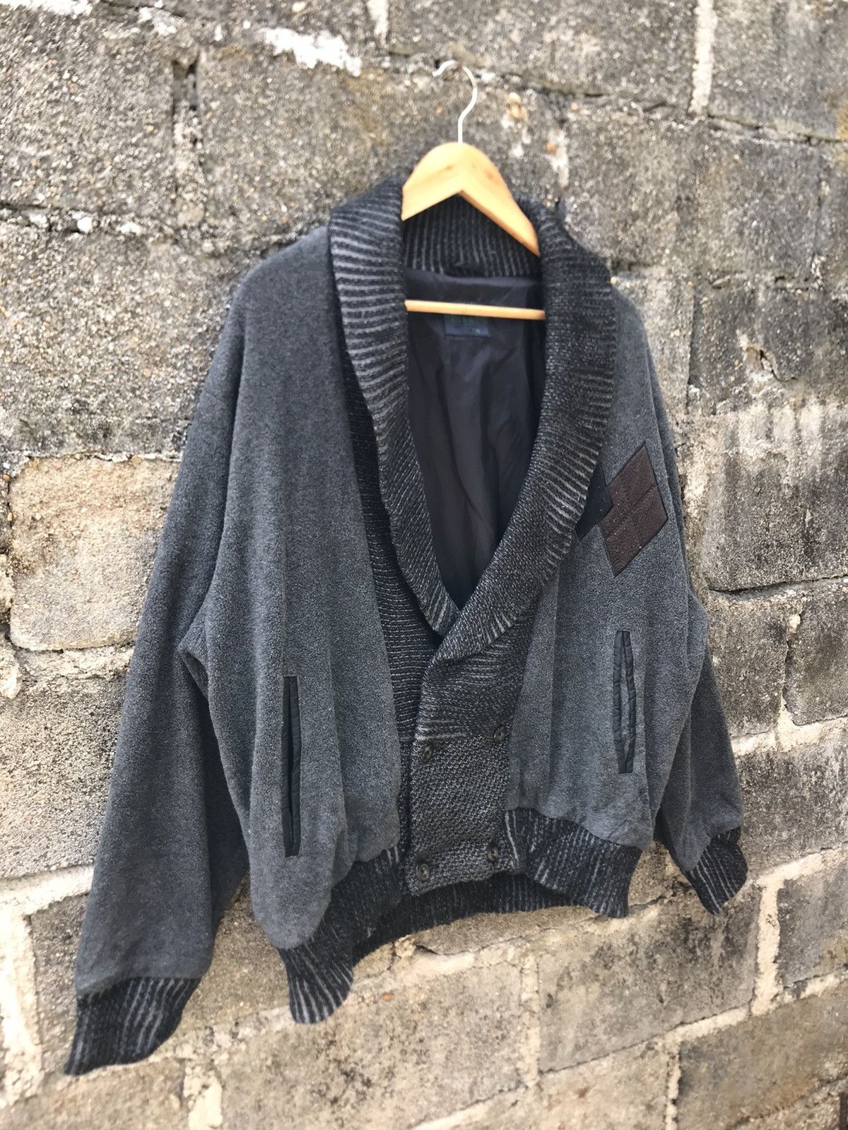 Homespun Knitwear Vintage 90s Bi Colman Kurt Cobain Cardigan Knitwear- M Size US M / EU 48-50 / 2 - 2 Thumbnail
