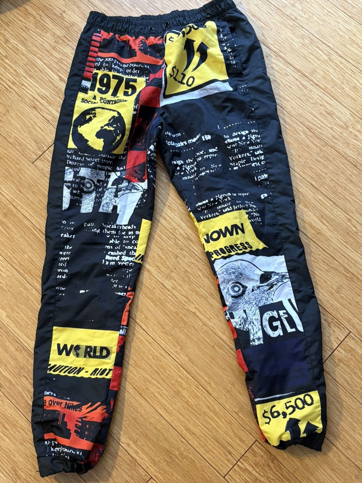 Staple Staple nylon/polyester sweatpants Size M Size US 30 / EU 46 - 1 Thumbnail