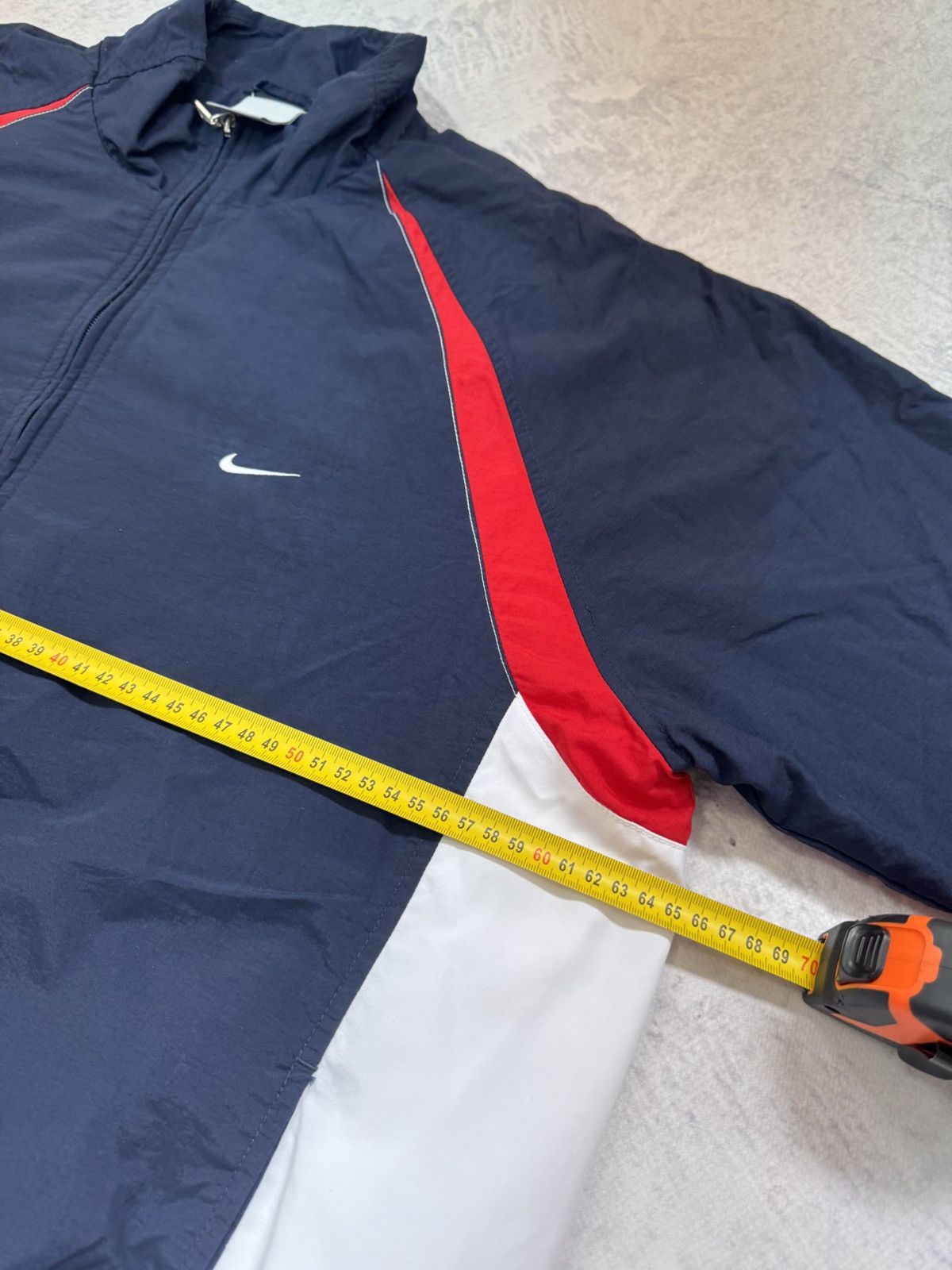 Nike × Vintage NIKE VINTAGE BASIC LOGO OVERSIZE BAGGY LIGHT JACKET Size US XL / EU 56 / 4 - 8 Thumbnail