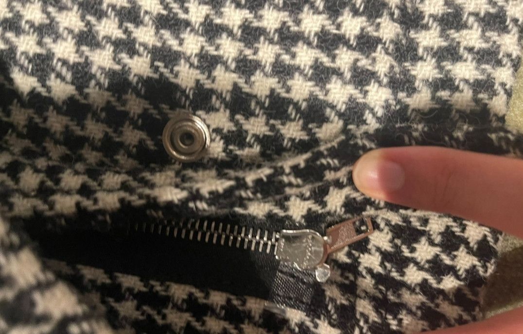 Raf Simons Raf Simons 18FW Black and White Checked Wool Parka Size US M / EU 48-50 / 2 - 6 Thumbnail