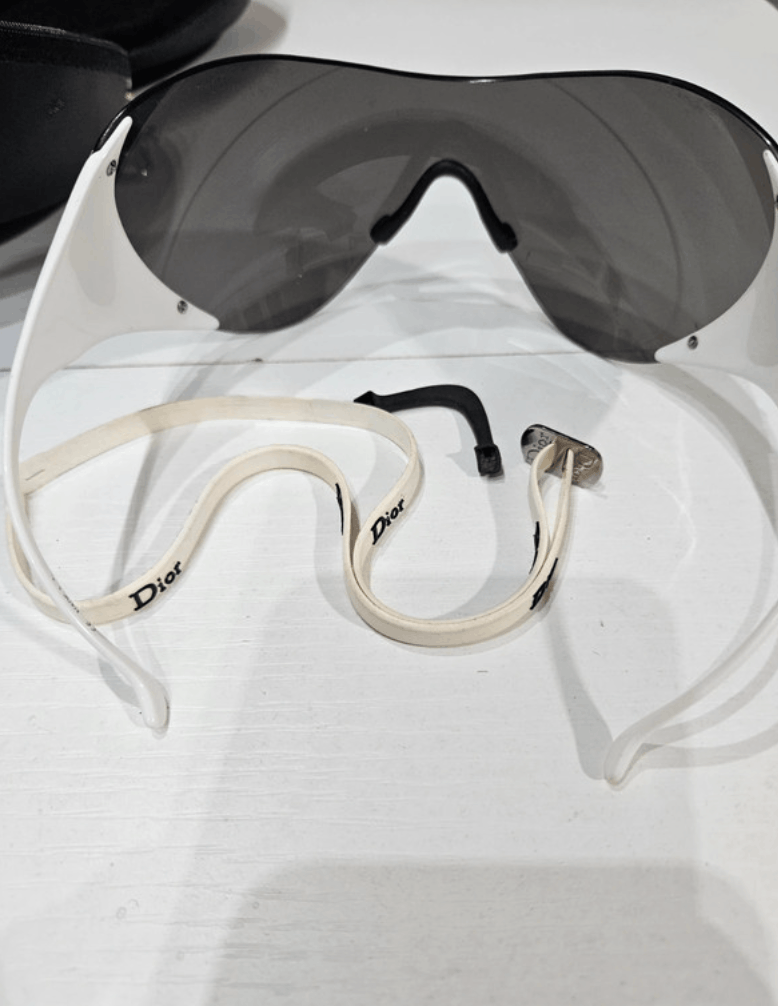 Dior DIOR Sunglasses Ski Bike Wrap Shield Mask Galliano Pop Golf Size ONE SIZE - 4 Thumbnail
