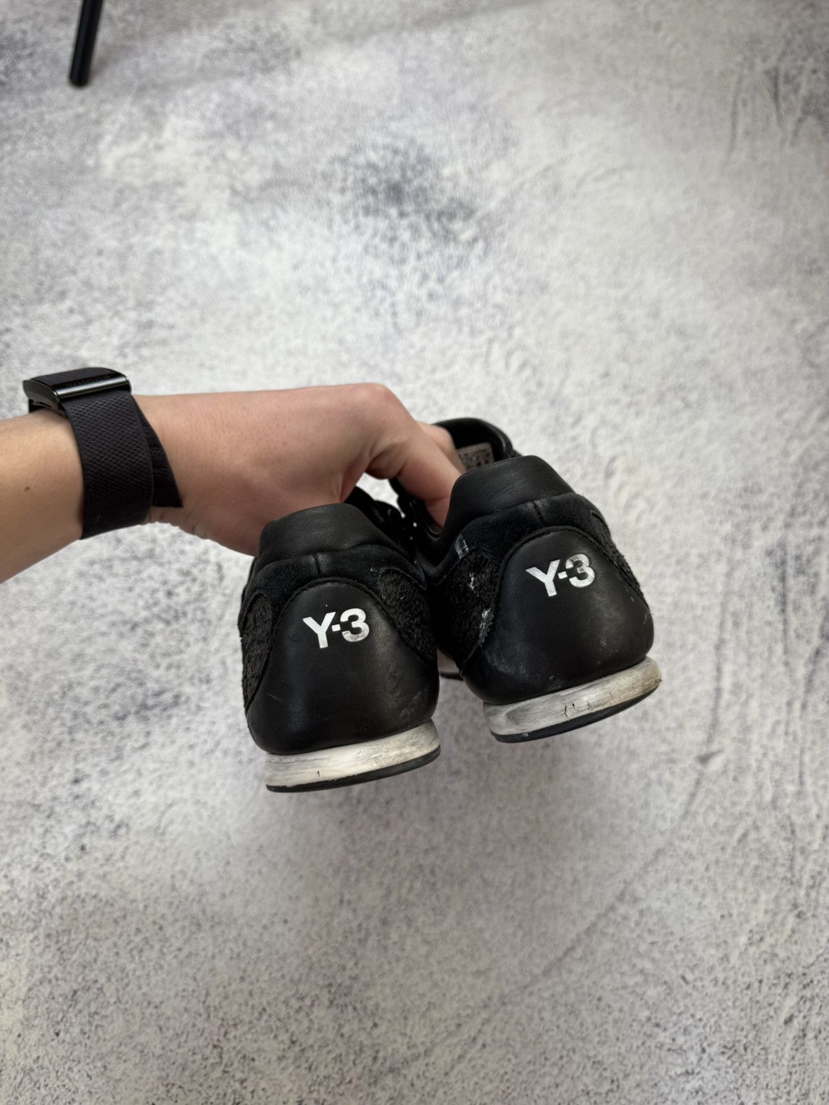 Yohji Yamamoto Yohji Yamamoto Y3 Adidas Distressed boxing trainers size 40 Size US 8 / EU 41 - 13 Thumbnail