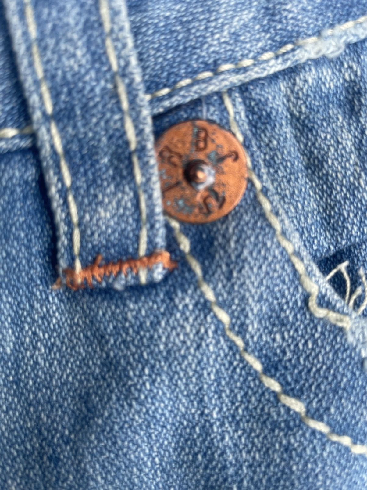 Designer × True Religion True Religion Joey Big T Distresed Denim Size 32" / US 10 / IT 46 - 14 Thumbnail