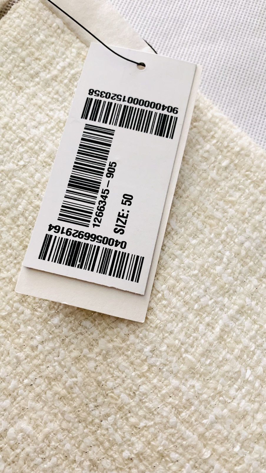 Amiri AMIRI Double-Breasted Silk Twill Wool Bouclé Blazer Size 50L Size 50L - 18 Thumbnail