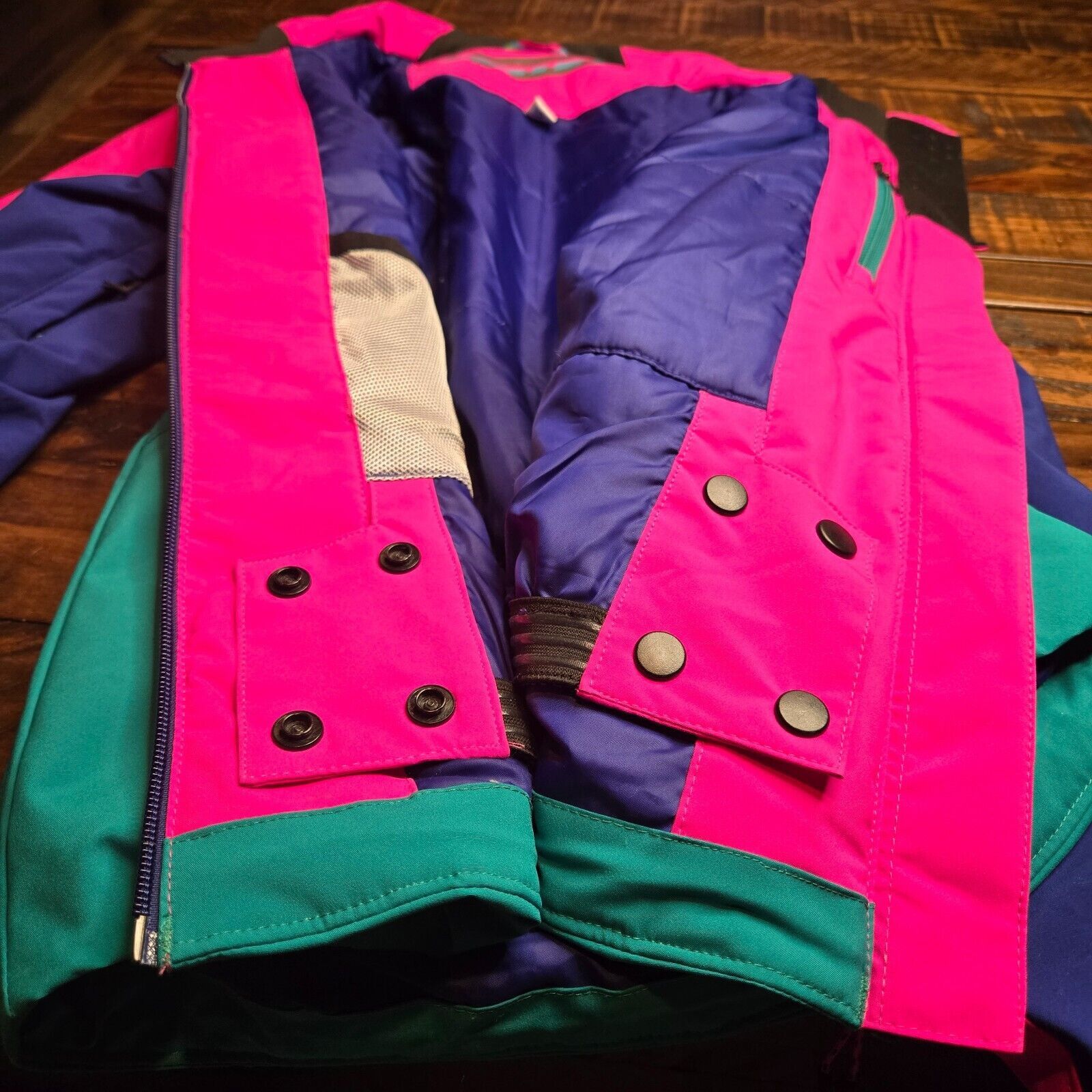Obermeyer Obermeyer Luna Ski Jacket Women's SZ 2 Neon Hydroblock C2 Size XS / US 0-2 / IT 36-38 - 7 Thumbnail