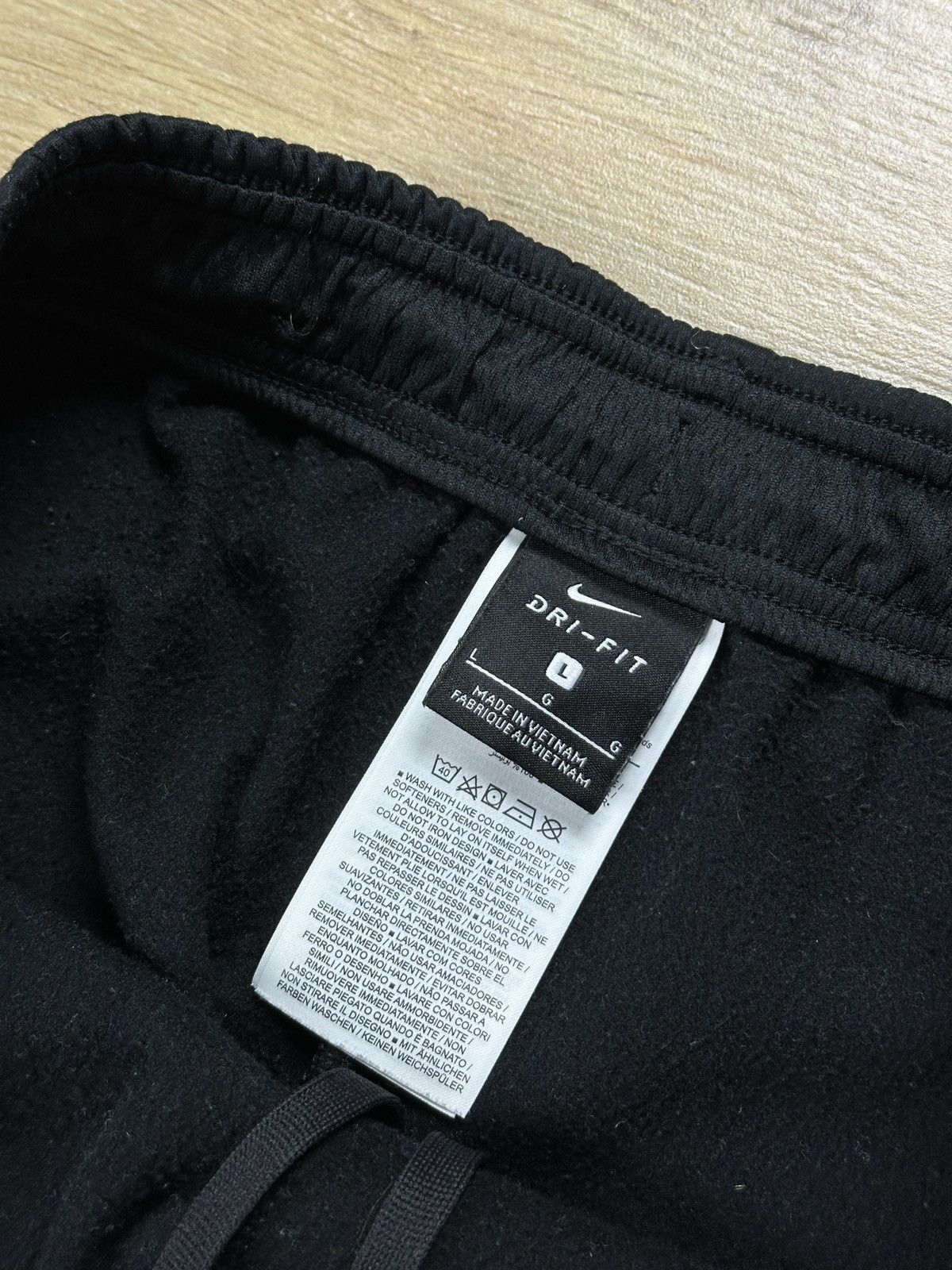 Nike × Vintage Y2K Nike Dri-Fit Track Pants Reflective Logo Swoosh Size US 34 / EU 50 - 9 Thumbnail