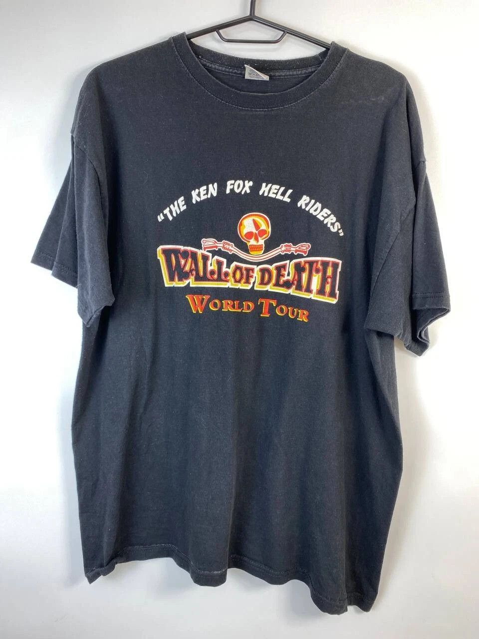 Fruit Of The Loom vintage wall of death world tour t-shirt Size XL Size US XL / EU 56 / 4 - 1 Thumbnail