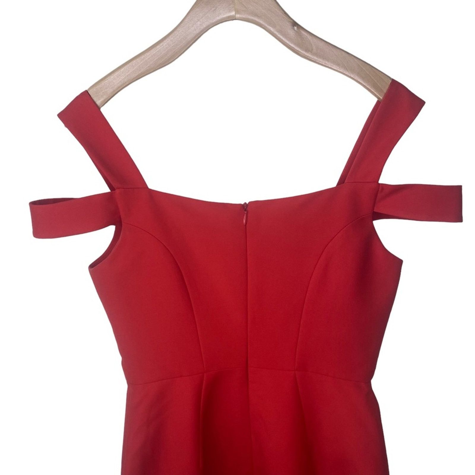 Other AIJEK VALENCIA WAVE COLD SHOULDER DRESS Rogue Red Size 2 Size XS / US 0-2 / IT 36-38 - 10 Thumbnail