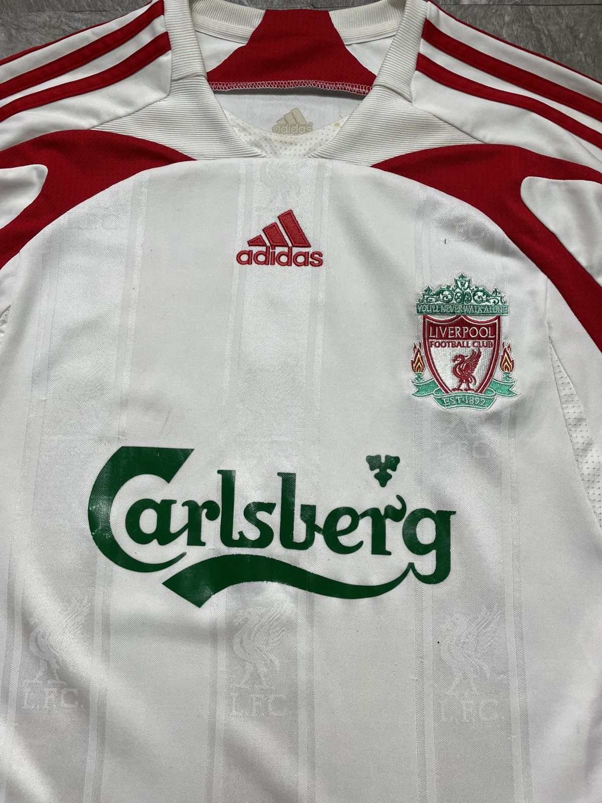 Adidas Adidas Liverpool Shirt 2007/08 #9 Torres Soccer Jersey Rare Size US S / EU 44-46 / 1 - 6 Thumbnail