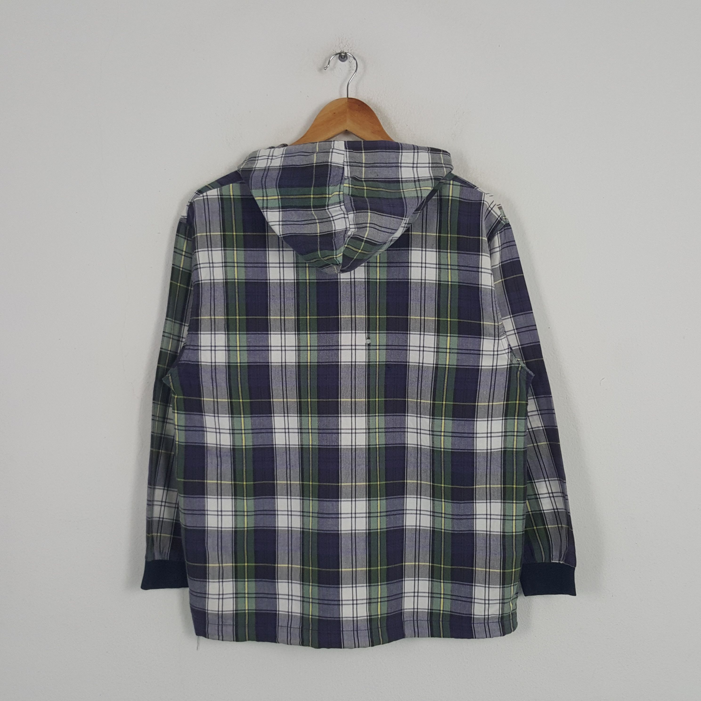 L.L. Bean × Vintage Vintage L.l. Bean American Brand Flannel Hoodies Size US M / EU 48-50 / 2 - 3 Thumbnail