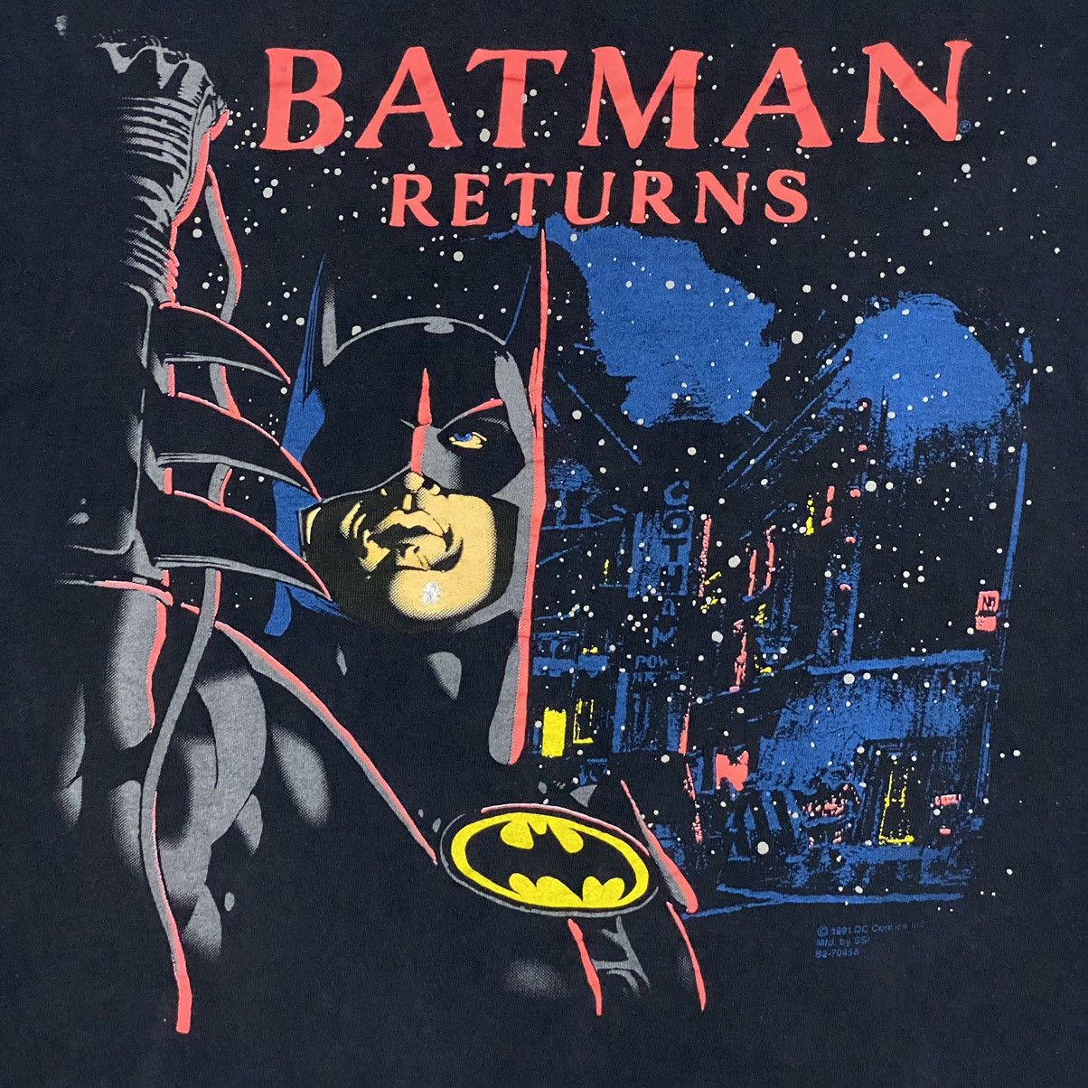 DC Comics VINTAGE 90S BATMAN T-SHIRT Size US L / EU 52-54 / 3 - 2 Thumbnail