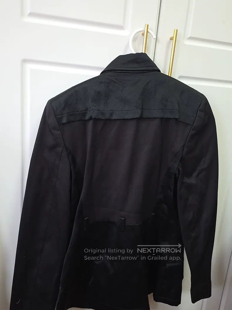 Versace Versace Black double-breasted coat Size US XXS / EU 40 - 7 Thumbnail