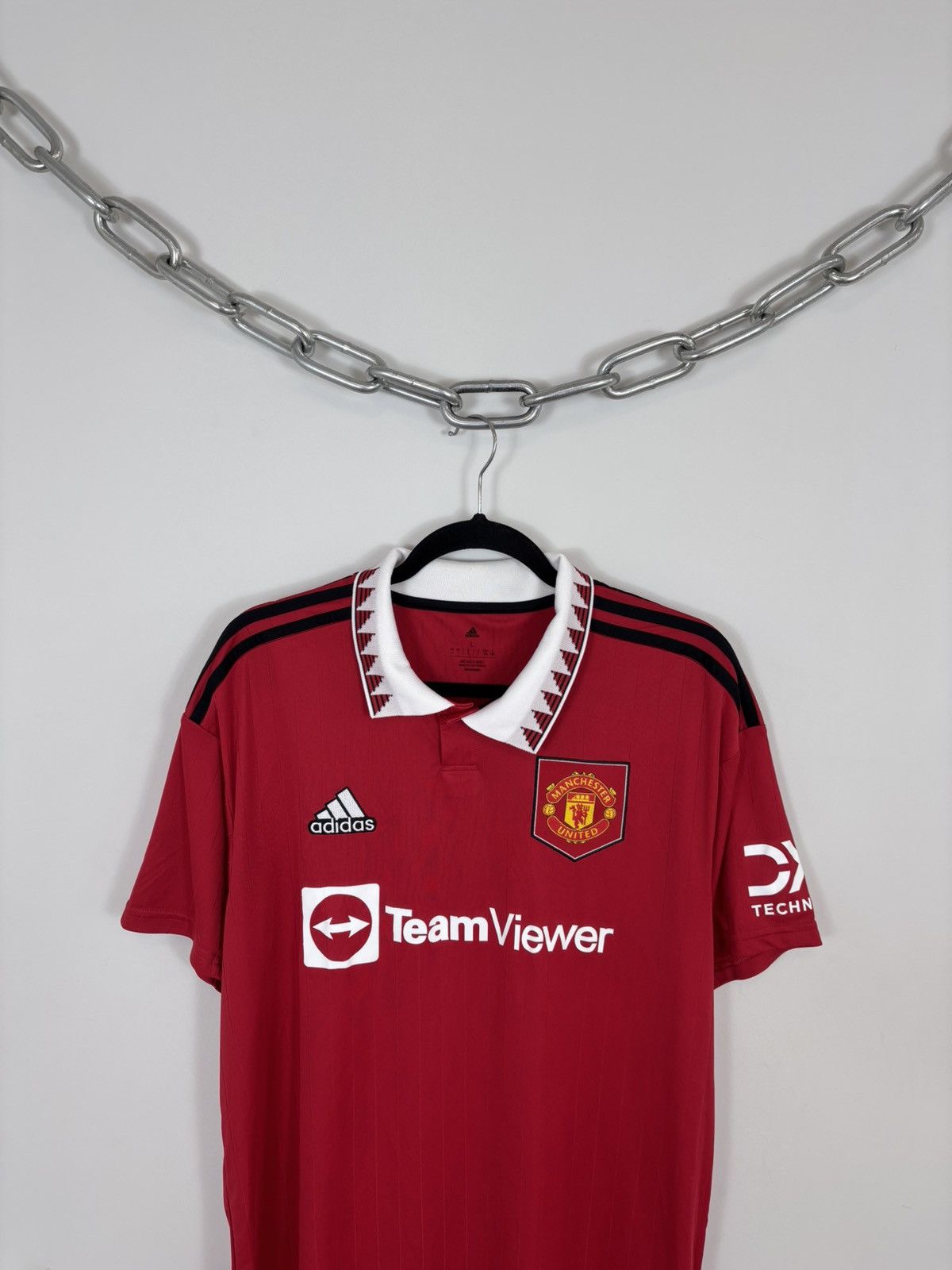 Adidas Adidas Manchester United 2022/23 Home Football Soccer Jersey Size US L / EU 52-54 / 3 - 2 Thumbnail