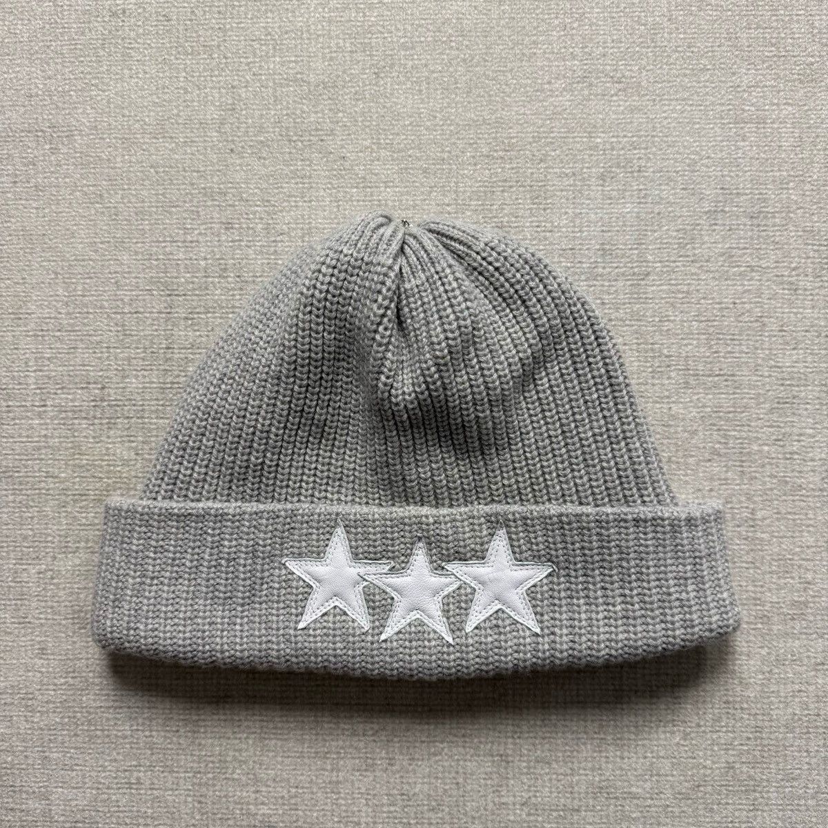 Chrome Hearts Chrome Hearts Star Patches Cashmere Beanie Size ONE SIZE - 1 Thumbnail