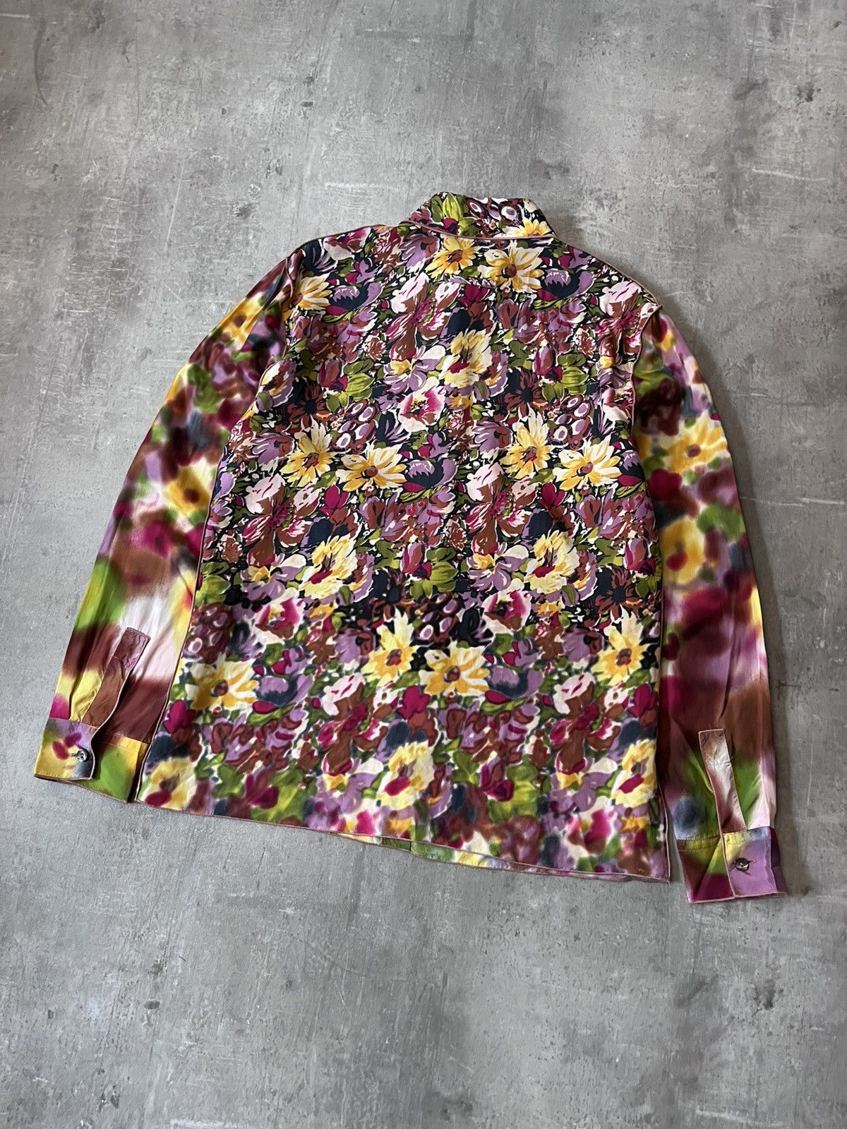 Jean Paul Gaultier Jean Paul Gaultier S/S 2001 rayon floral shirt Size US S / EU 44-46 / 1 - 10 Thumbnail
