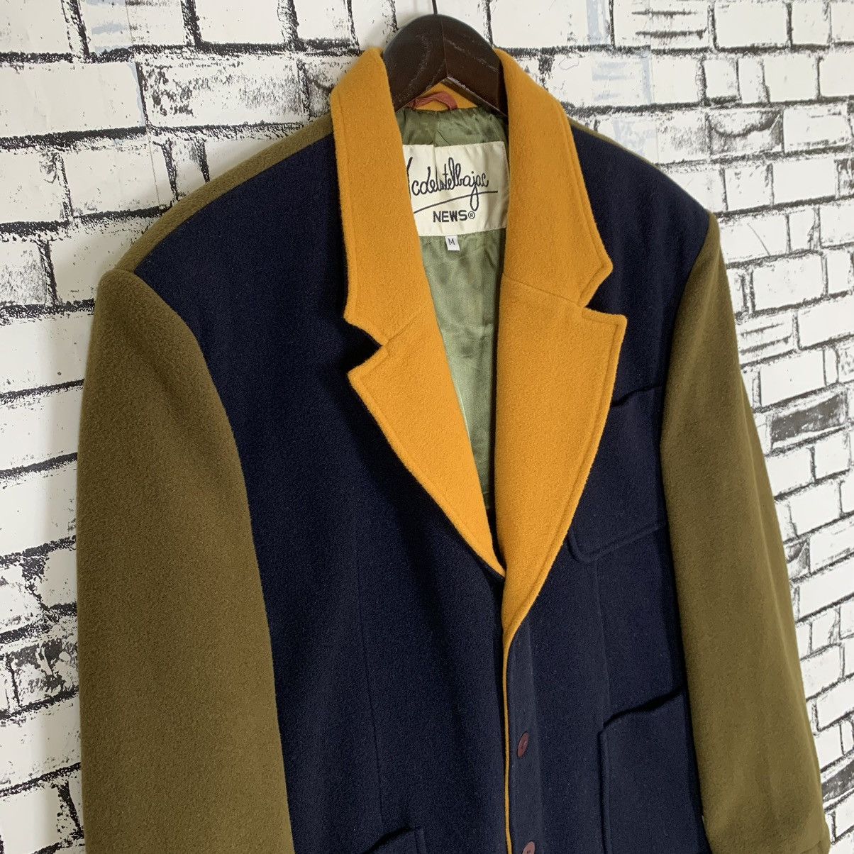 Jean Charles De Castelbajac Jean Charles de Castlebajac Wool Coat Blazer Jacket Size US M / EU 48-50 / 2 - 5 Thumbnail