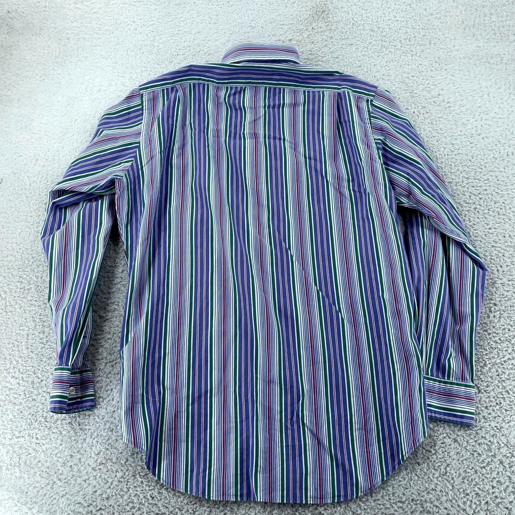 Polo Ralph Lauren Polo Ralph Lauren Shirt Men Medium Multicolor Striped Button-Up Collared Estate Sport Casual Short Sleeve? Size US M / EU 48-50 / 2 - 3 Thumbnail