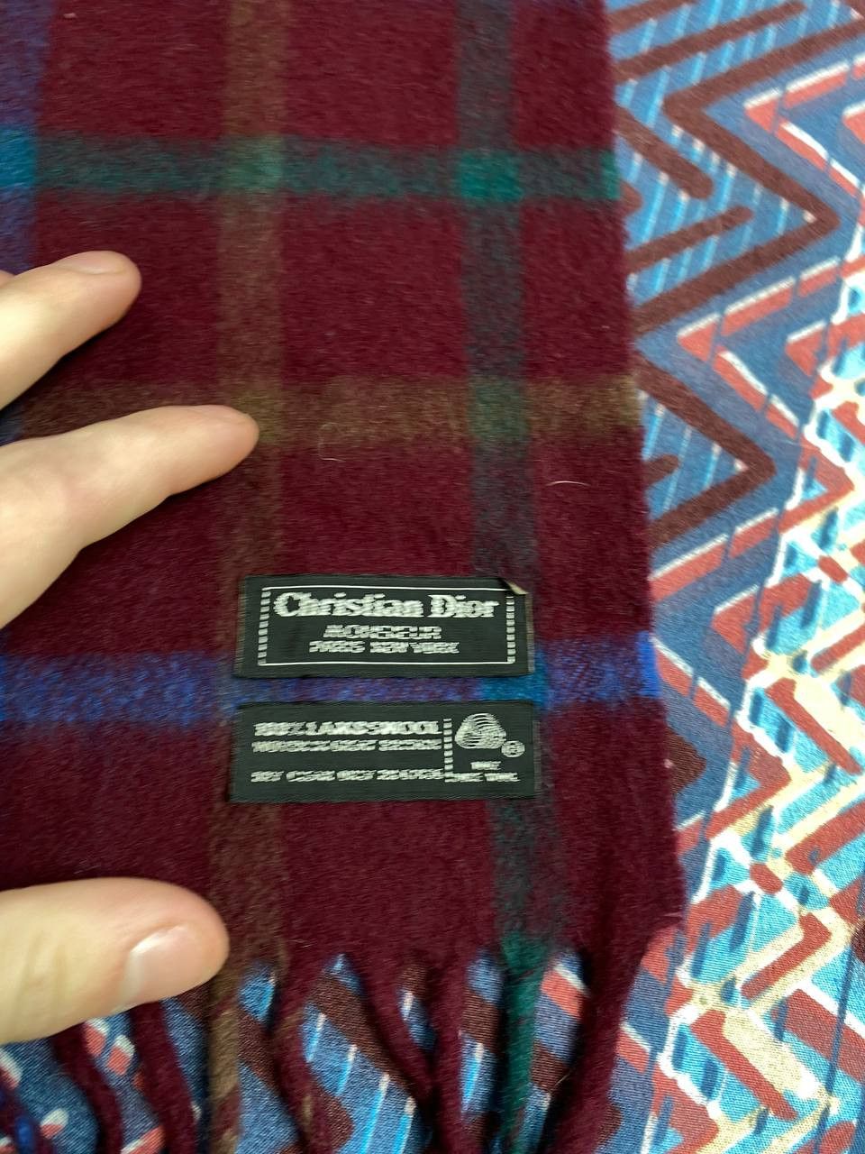 Christian Dior Monsieur Vintage Christian Dior Monogram Scarf Size ONE SIZE - 2 Thumbnail