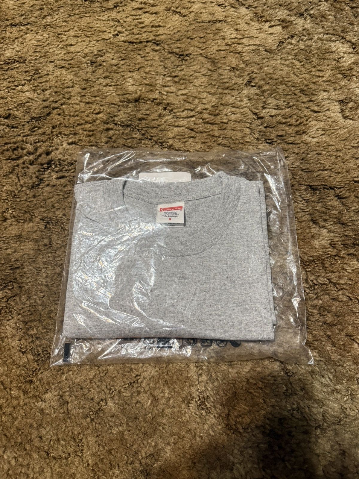 Supreme Supreme Its Just Hard Tee Heather Grey Small Size US S / EU 44-46 / 1 - 4 Thumbnail