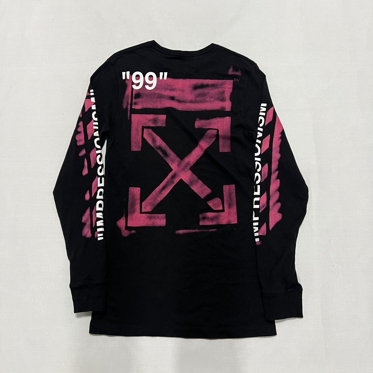 OFF-WHITE SS19 IMPRESSIONISM LONG SLEEVE T-SHIRT