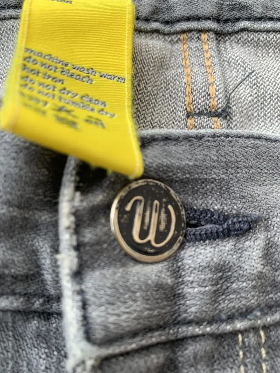 Wrangler Flare wrangler Euro light grey wash denim Size US 32 / EU 48 - 4 Thumbnail