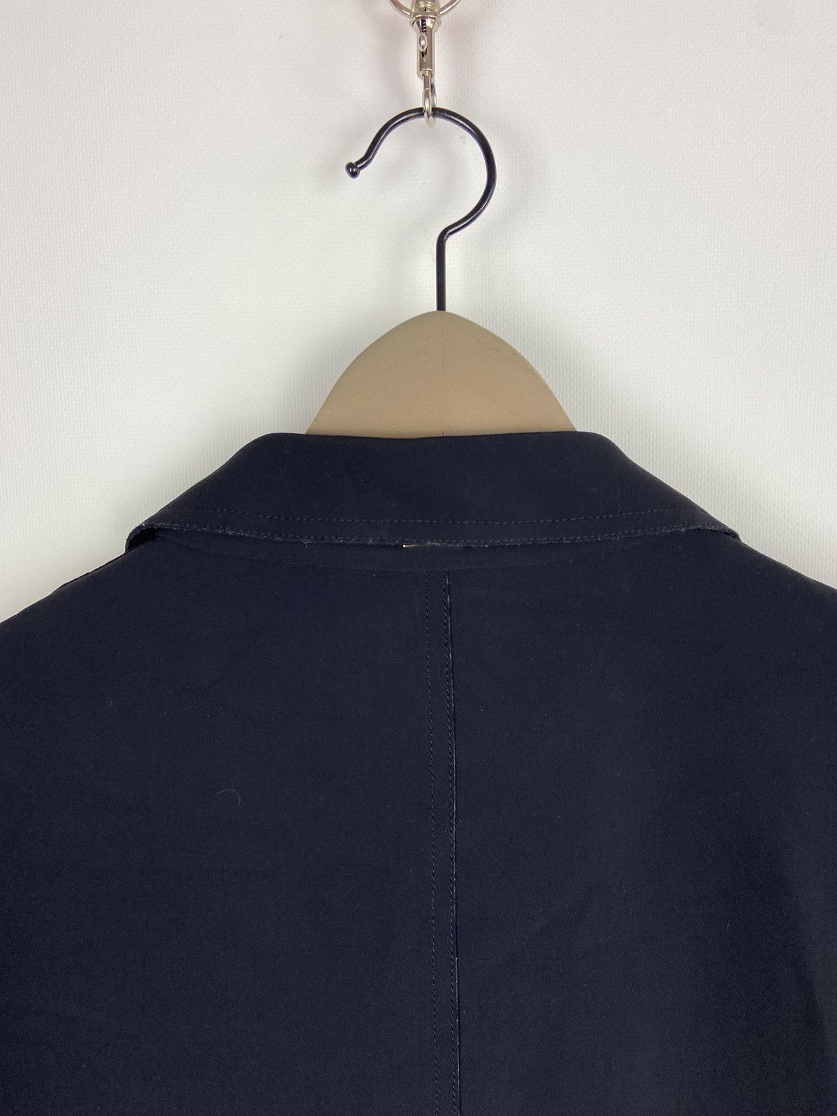 Herno RRP$700 Herno Stretch Overcoat Women's Blue Button Coat Size M / US 6-8 / IT 42-44 - 13 Thumbnail
