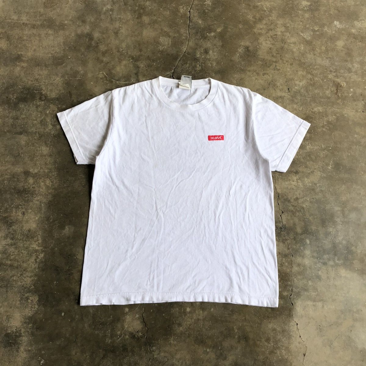 Hysteric Glamour 2000s X-girl Woman Face Logo HG Style T-shirt White Size US M / EU 48-50 / 2 - 4 Thumbnail