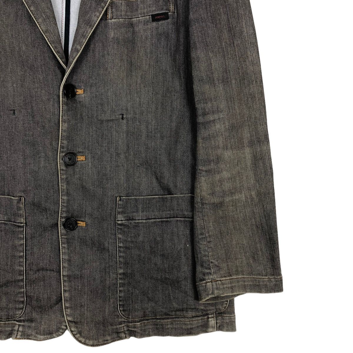 Japanese Brand 🔥Vintage Chore Jacket Double Breast Papas Size US S / EU 44-46 / 1 - 6 Thumbnail