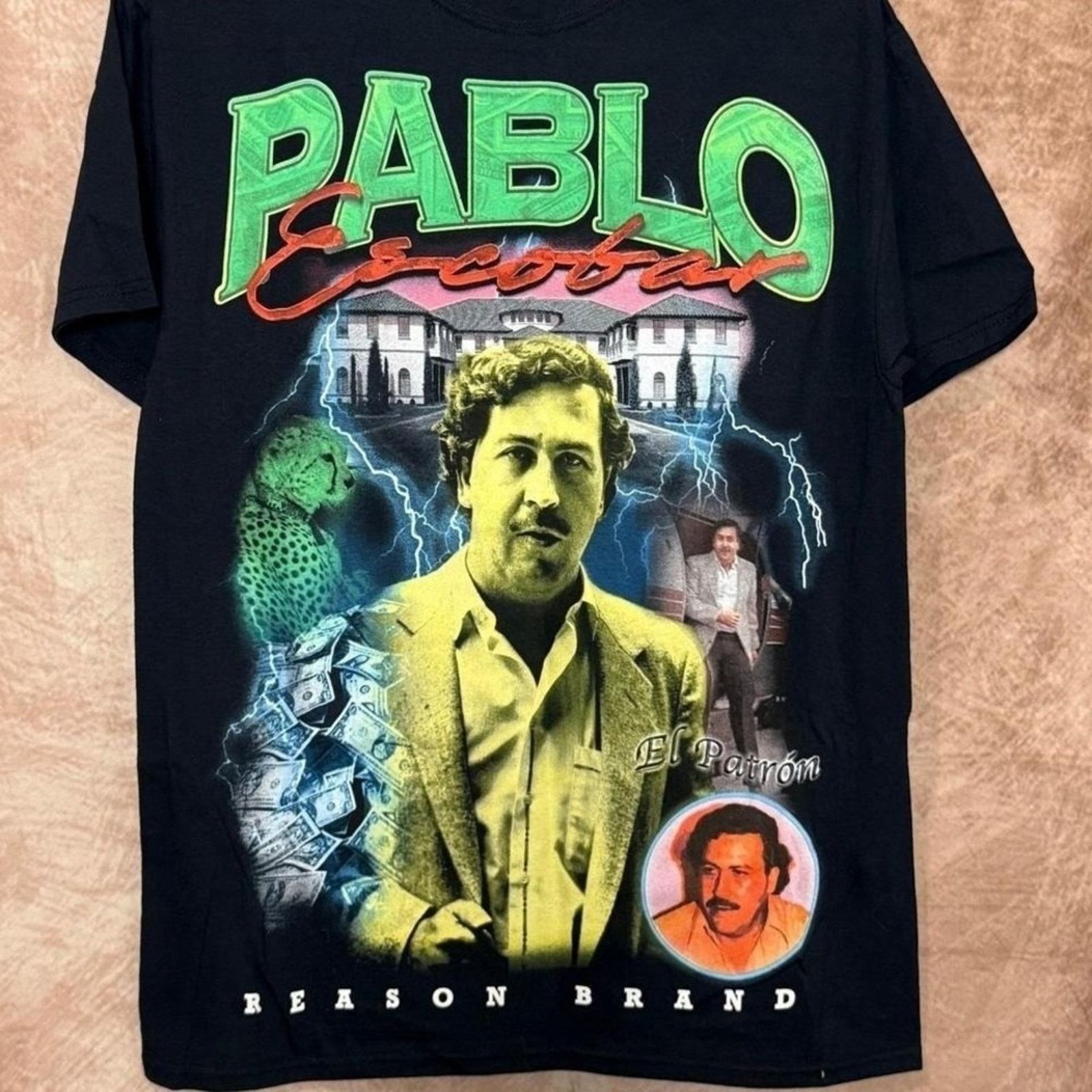 Reason Reason Brand Pablo Escobar El Patrón Tee Size M NWOT Size US M / EU 48-50 / 2 - 3 Thumbnail