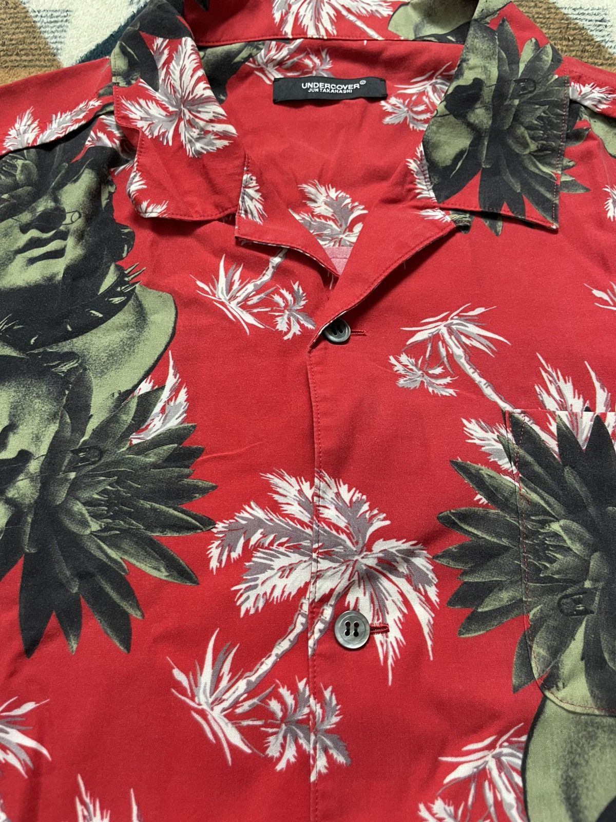 Undercover Undercover Hawaiian Shirt Knit Hem Size US L / EU 52-54 / 3 - 3 Thumbnail