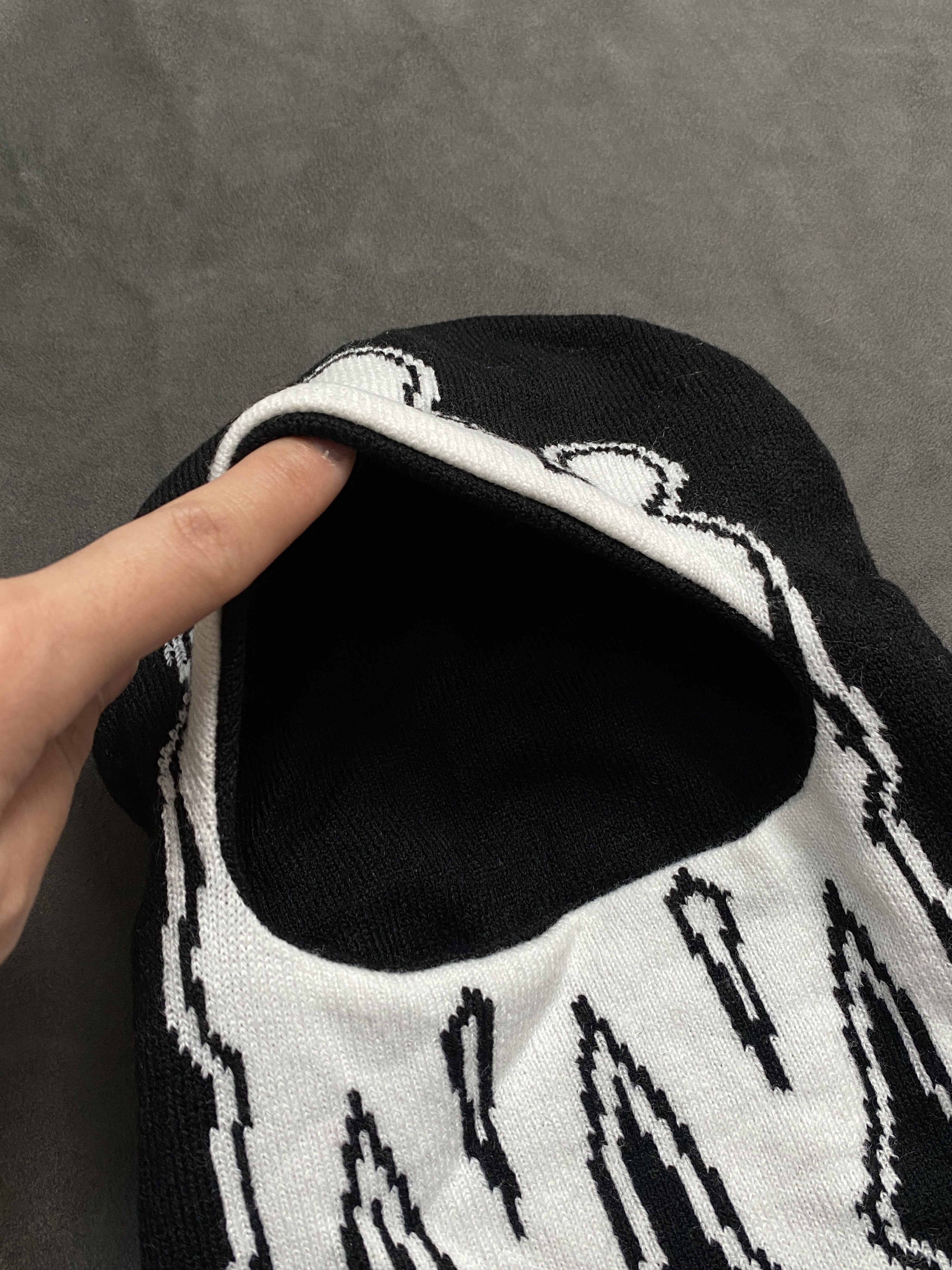 Japanese Brand Dicaprio 3 People Graphic Balaclava Ski Mask Facemask BLK Size ONE SIZE - 3 Thumbnail