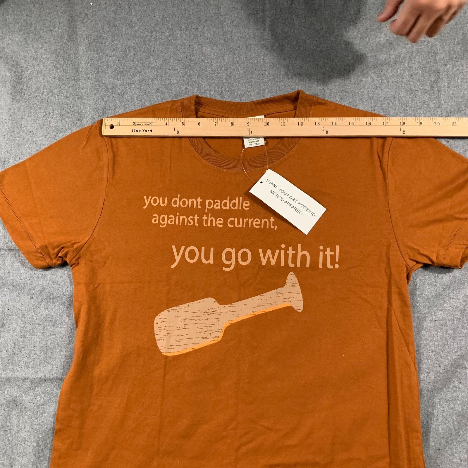 Other Morod Apparel Shirt Adult Medium Brown Casual T Shirt Size M / US 6-8 / IT 42-44 - 4 Thumbnail