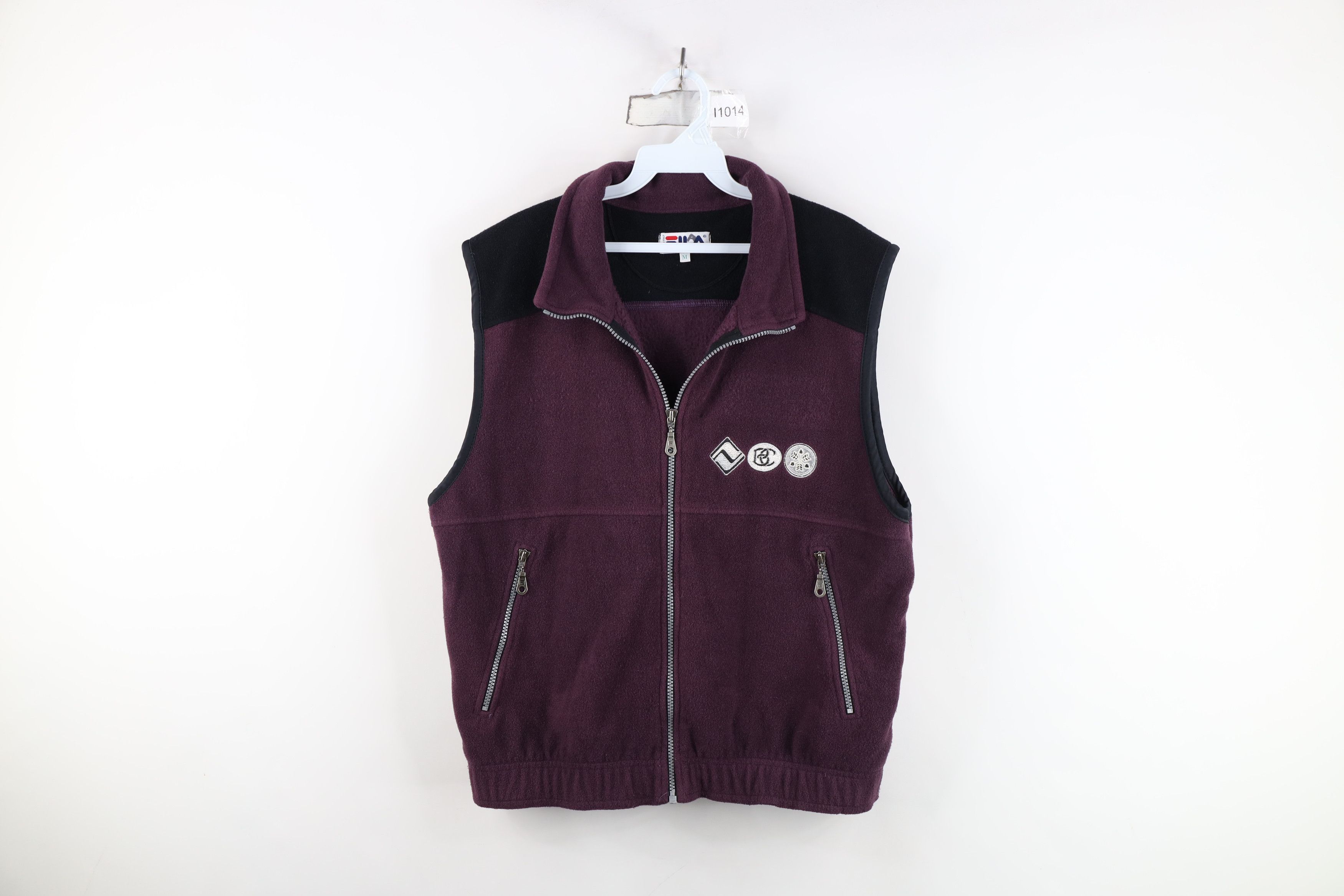Fila Vintage 90s Fila Ice Tech Ski Snowboard Fleece Vest Jacket Size US M / EU 48-50 / 2 - 1 Thumbnail
