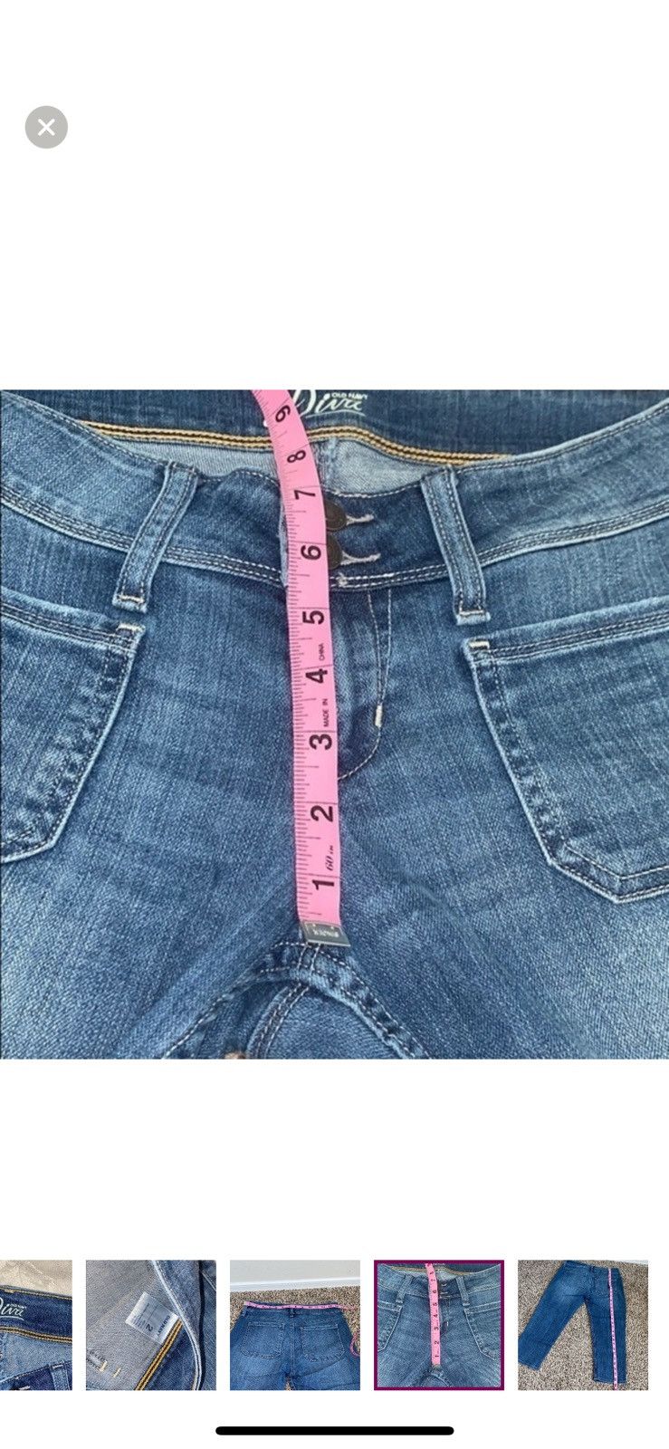 Old Navy Old navy diva denim capris size 2 Size 26" / US 2 / IT 38 - 7 Thumbnail