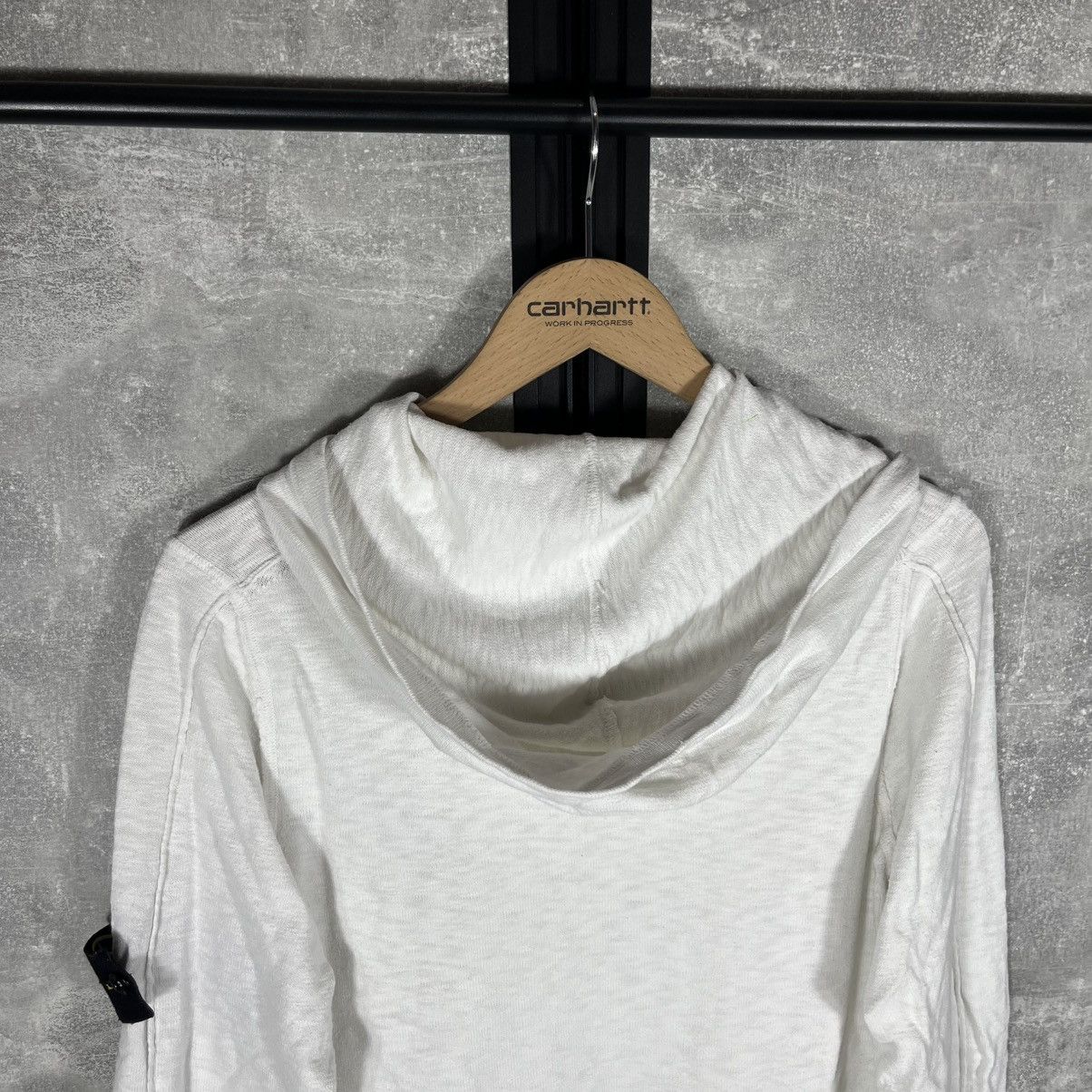 STONE ISLAND 00s VINTAGE ARCHIVE PULL HOODIE SWEATSHIRT HYPE 