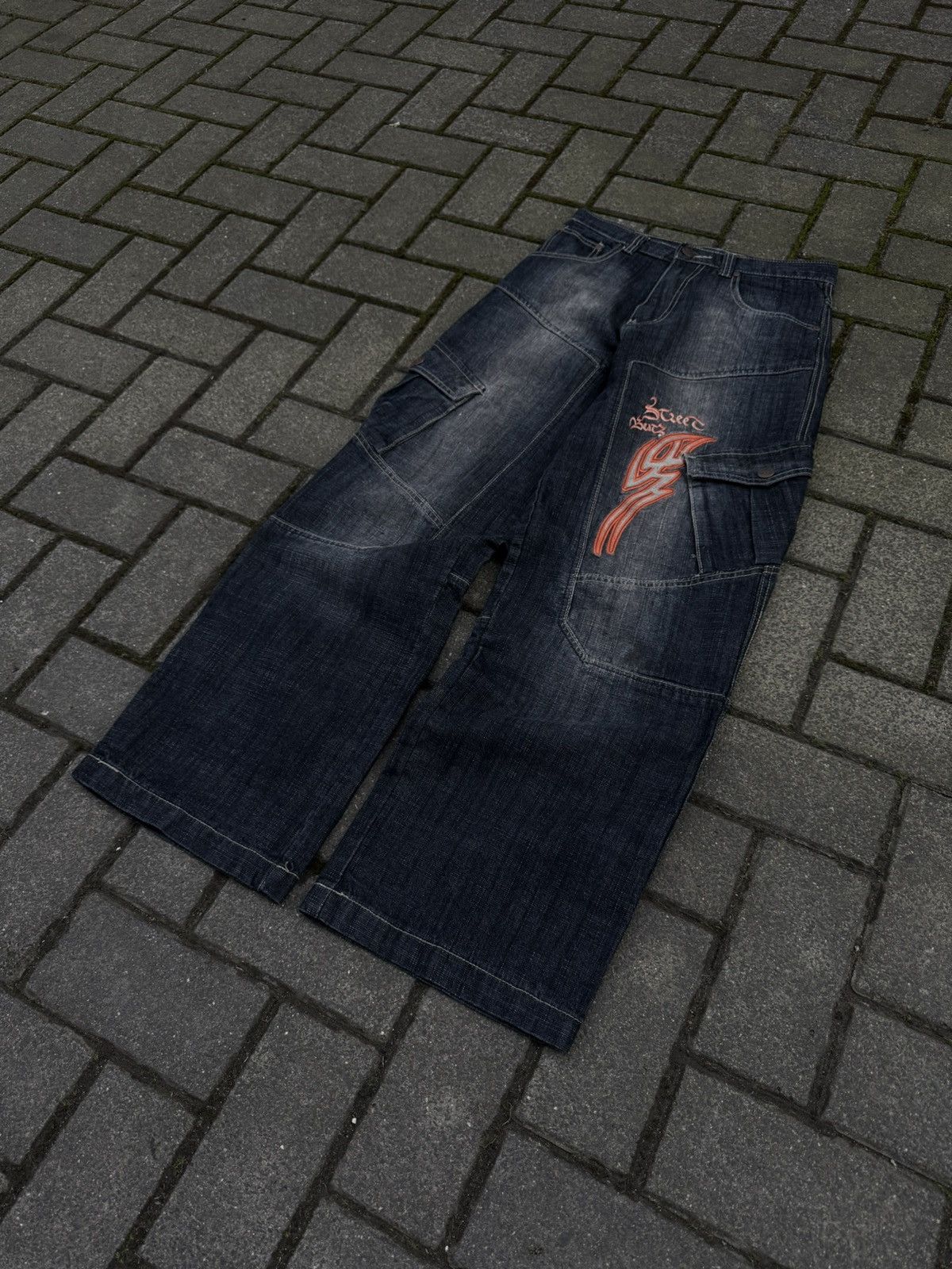 Other Vintage Black Women Rap baggy Jeans 90s00s streetwear y2k Size 27" / US 4 / IT 40 - 3 Thumbnail