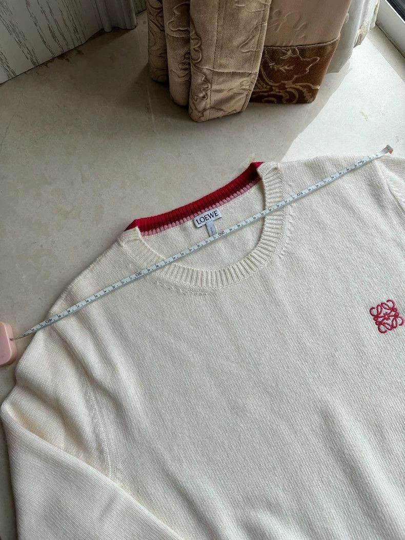 Loewe LOEWE logo woollen sweater Size L / US 10 / IT 46 - 4 Thumbnail