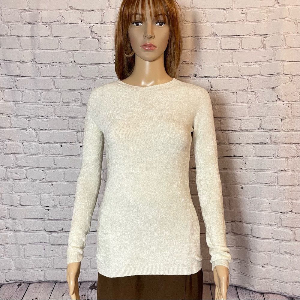 Other New Transit Par-Such Fuzzy Ivory Sweater Made in Italy Size Size M / US 6-8 / IT 42-44 - 1 Thumbnail