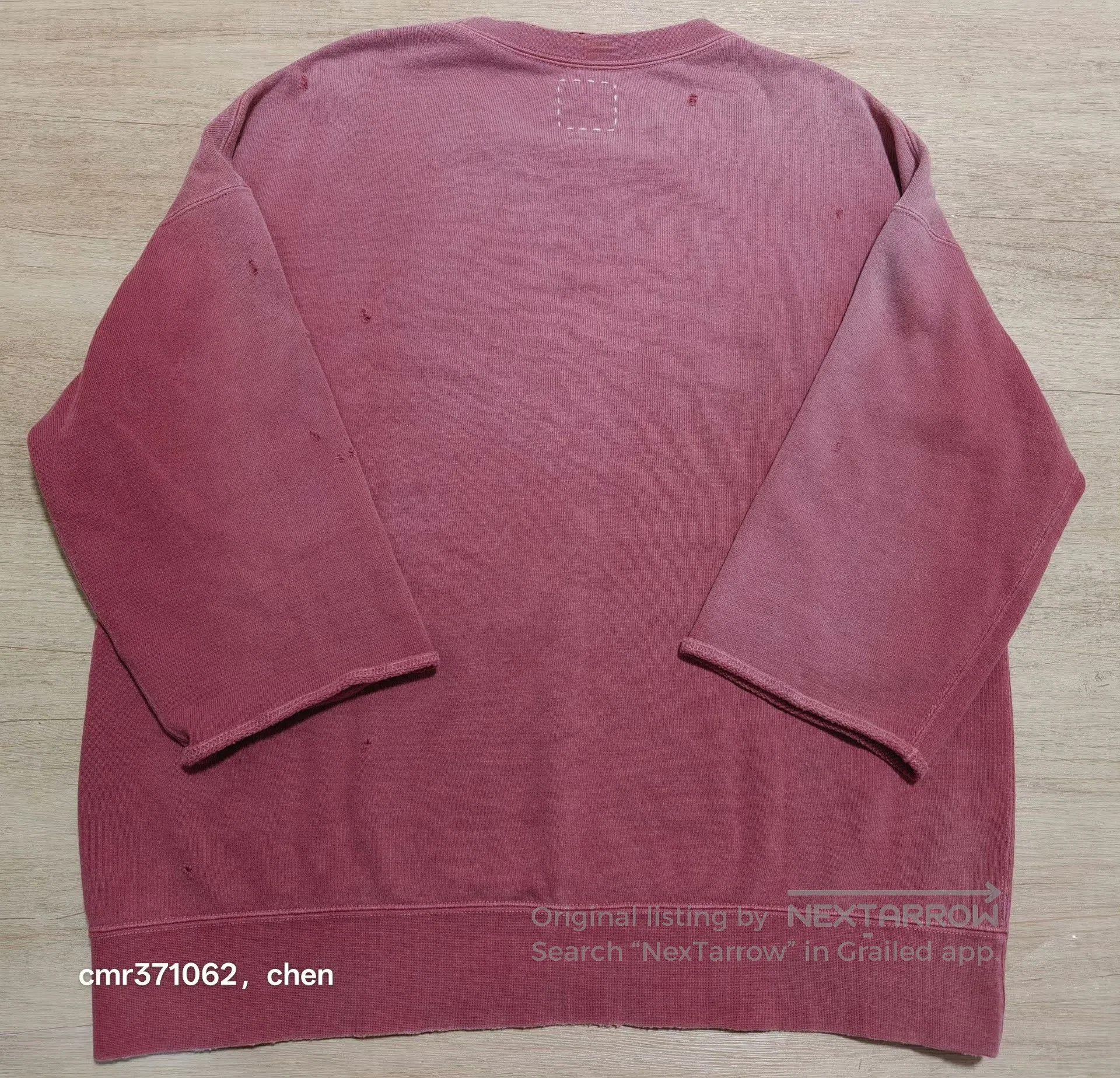 Visvim visvim 21AW Jumbo Sweat 3/4 Crash. Size US M / EU 48-50 / 2 - 6 Thumbnail