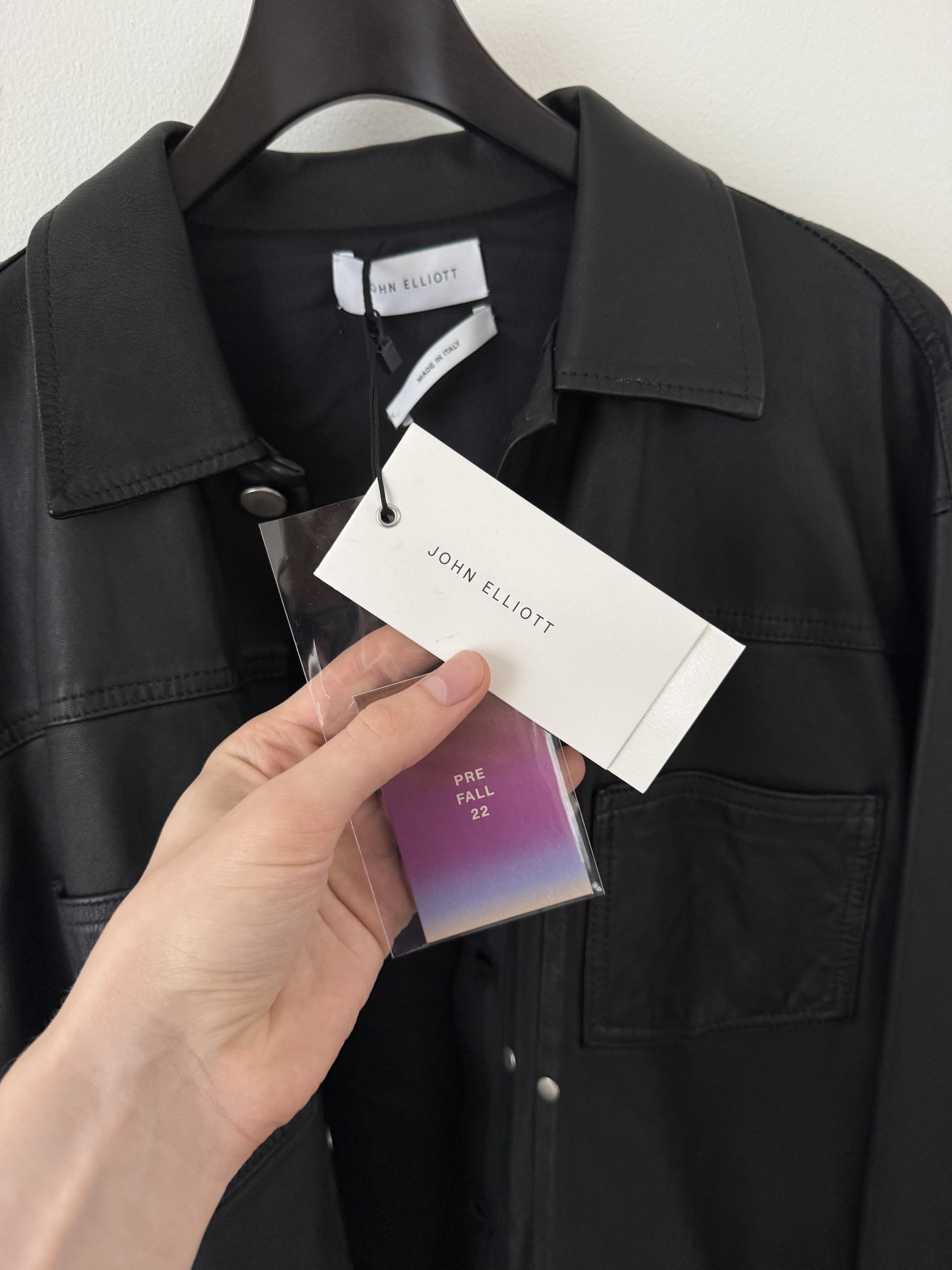 John Elliott Type II Leather Thumper Jacket Size US XXL / EU 58 / 5 - 15 Thumbnail