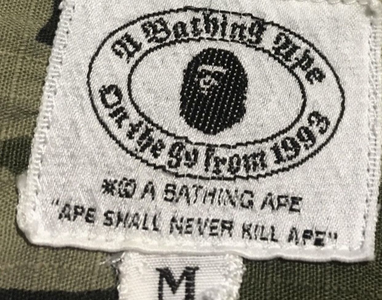 Bape Bape camo long sleeve button up shirt Size US L / EU 52-54 / 3 - 3 Thumbnail