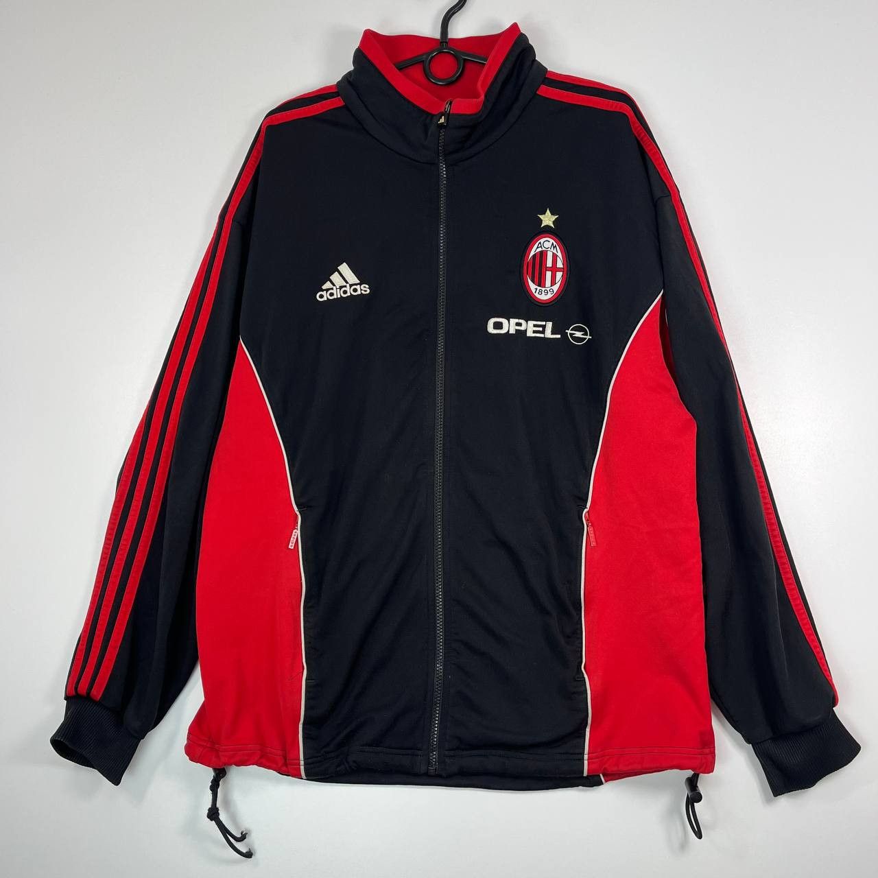 Adidas Adidas Ac Milan Opel 90s Full Zip Track Jacket Size M Size US M / EU 48-50 / 2 - 1 Thumbnail