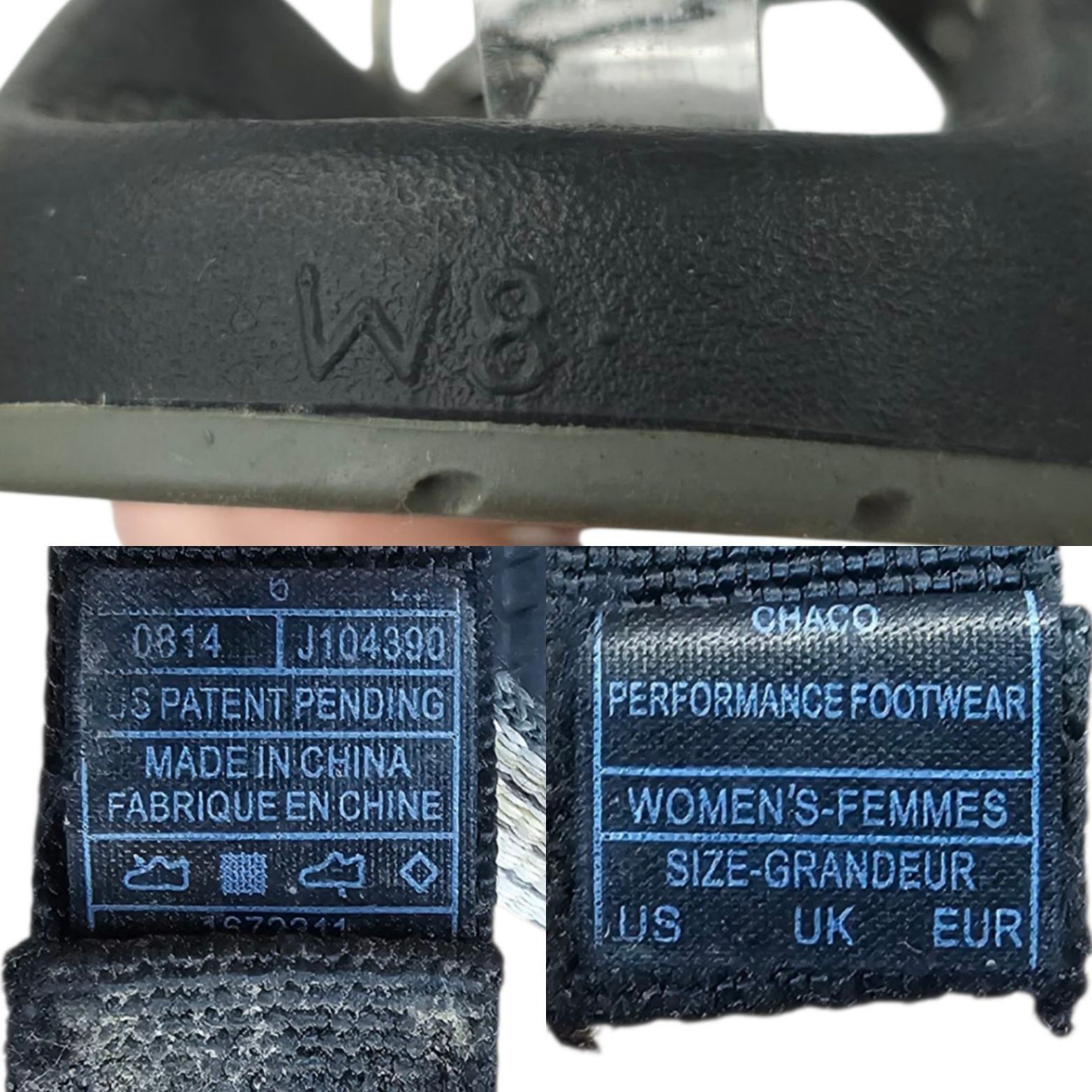 Chaco Chaco ZX/2 Yampa Sandals Womens 8 Slingback Strappy Toe Loop Size US 8 / IT 38 - 8 Thumbnail