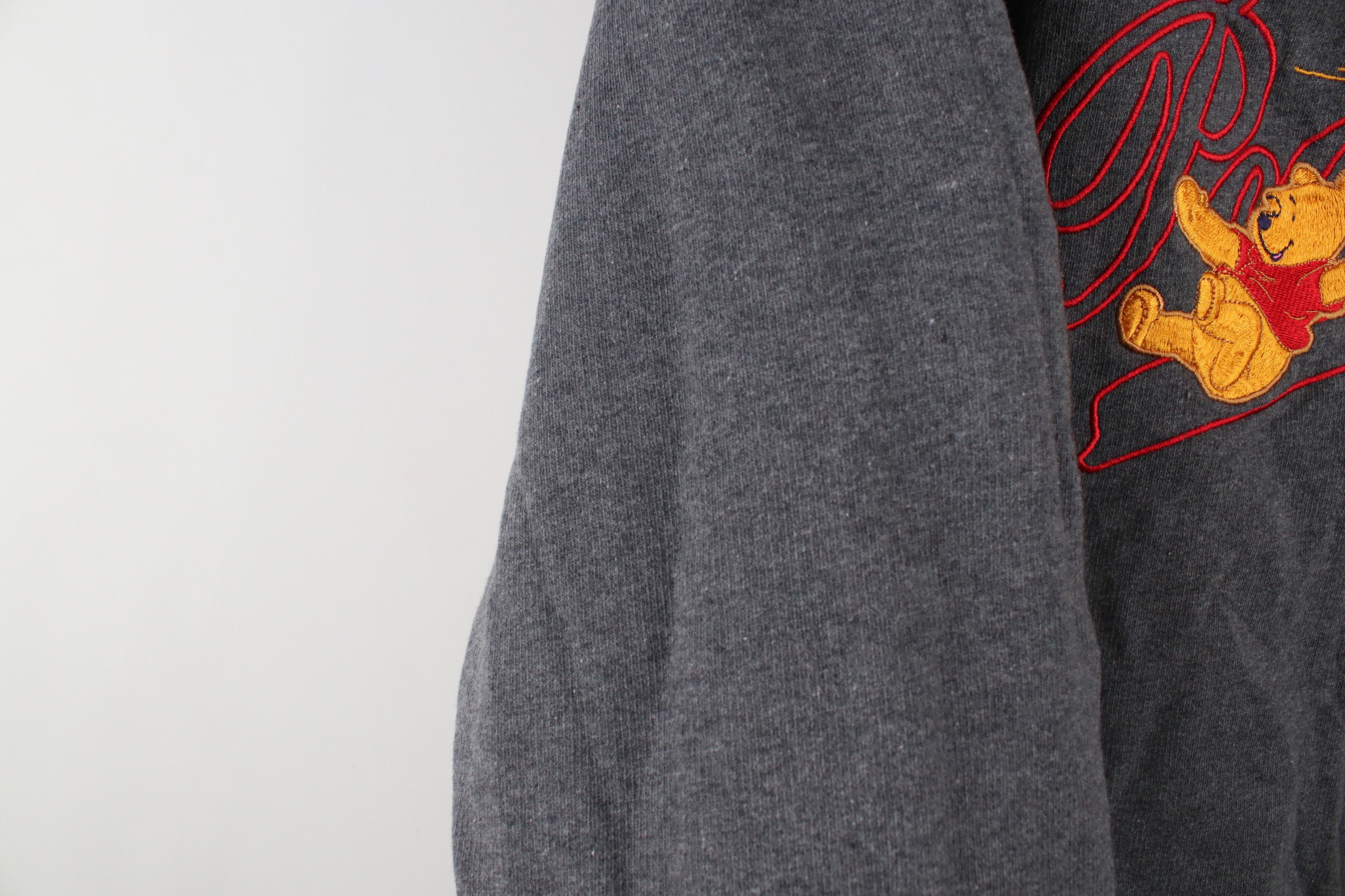 Vintage 90s Disney Spell Script Winnie the Pooh Sweatshirt