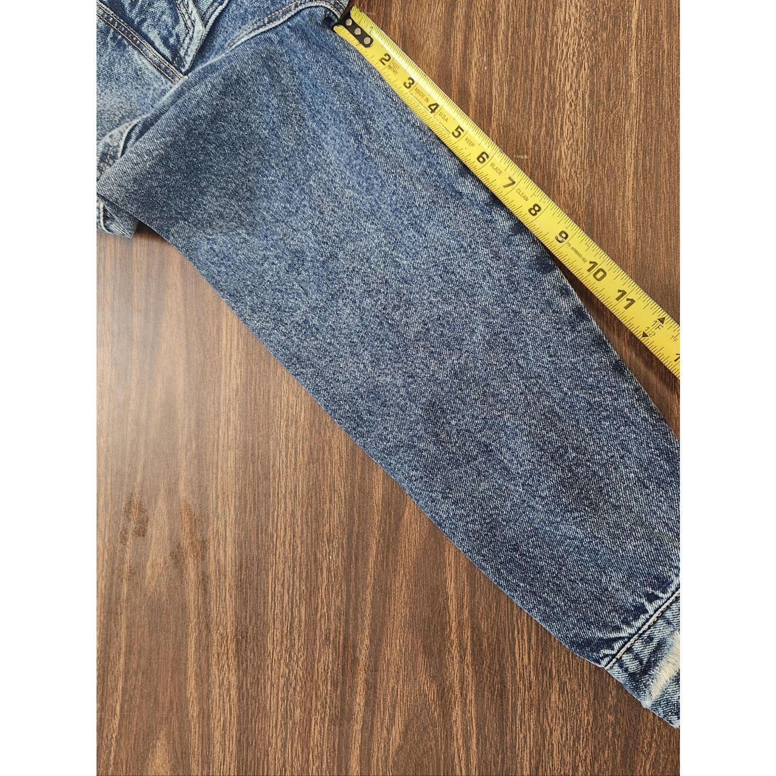 Von Dutch New Von Dutch Denim Jacket Mens Wings Eye Patch Button Up Size US M / EU 48-50 / 2 - 10 Thumbnail