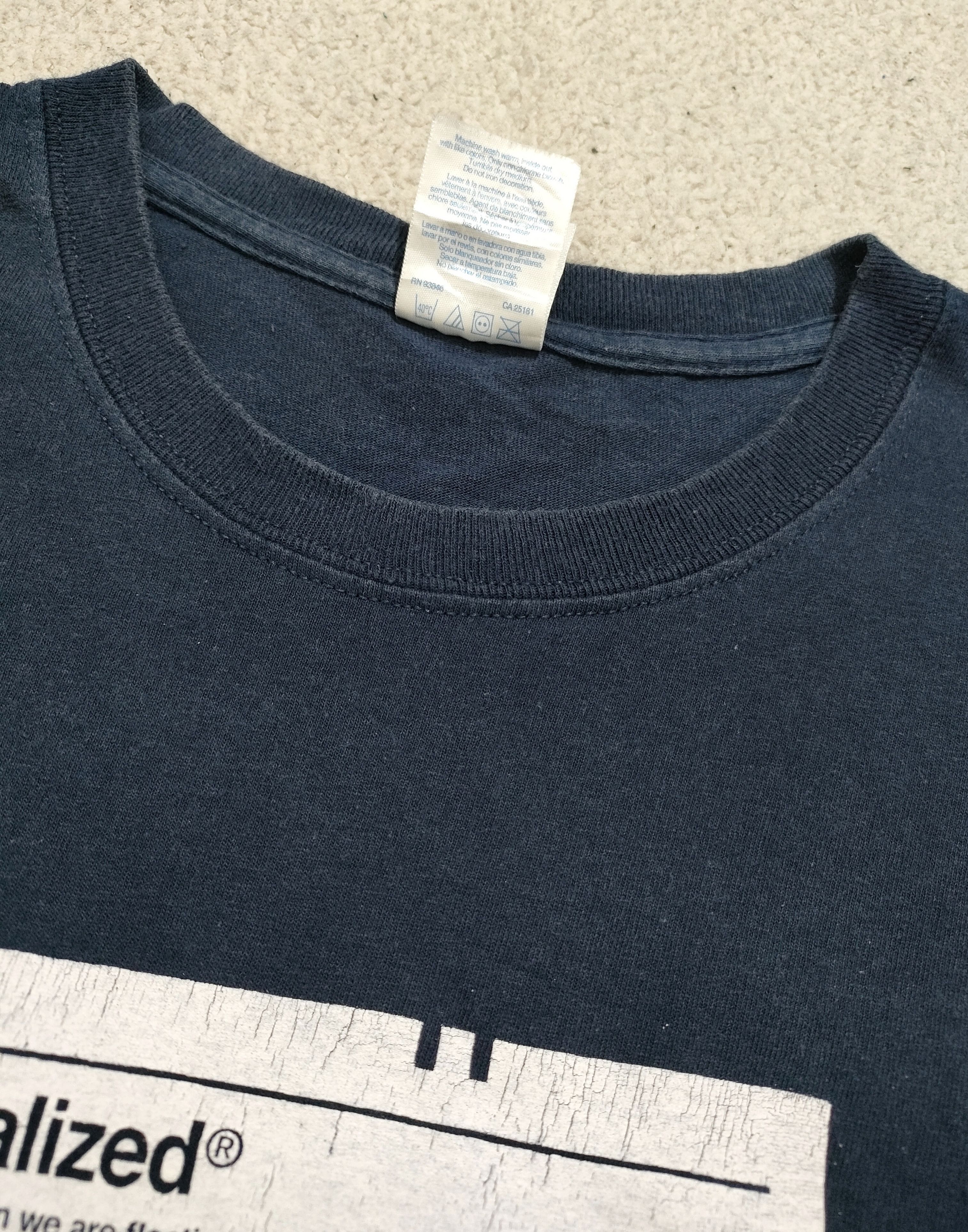 Band Tees SPIRITUALIZED Vintage Tee (navy blue) Size US L / EU 52-54 / 3 - 6 Thumbnail