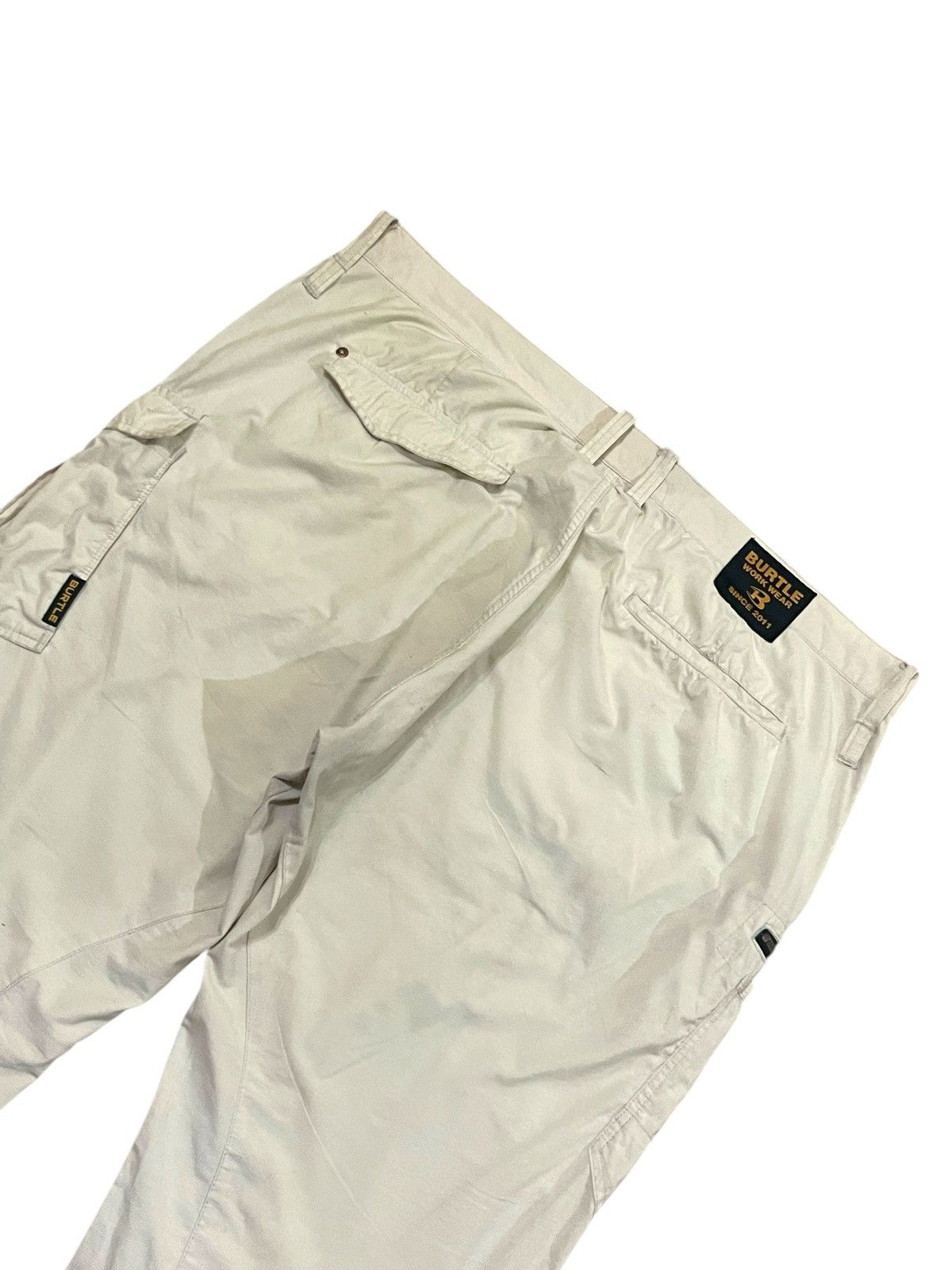 Beauty Beast Vintage y2k Burtle Workwear Baggy Cargo Pants Size US 44 / EU 60 - 7 Thumbnail